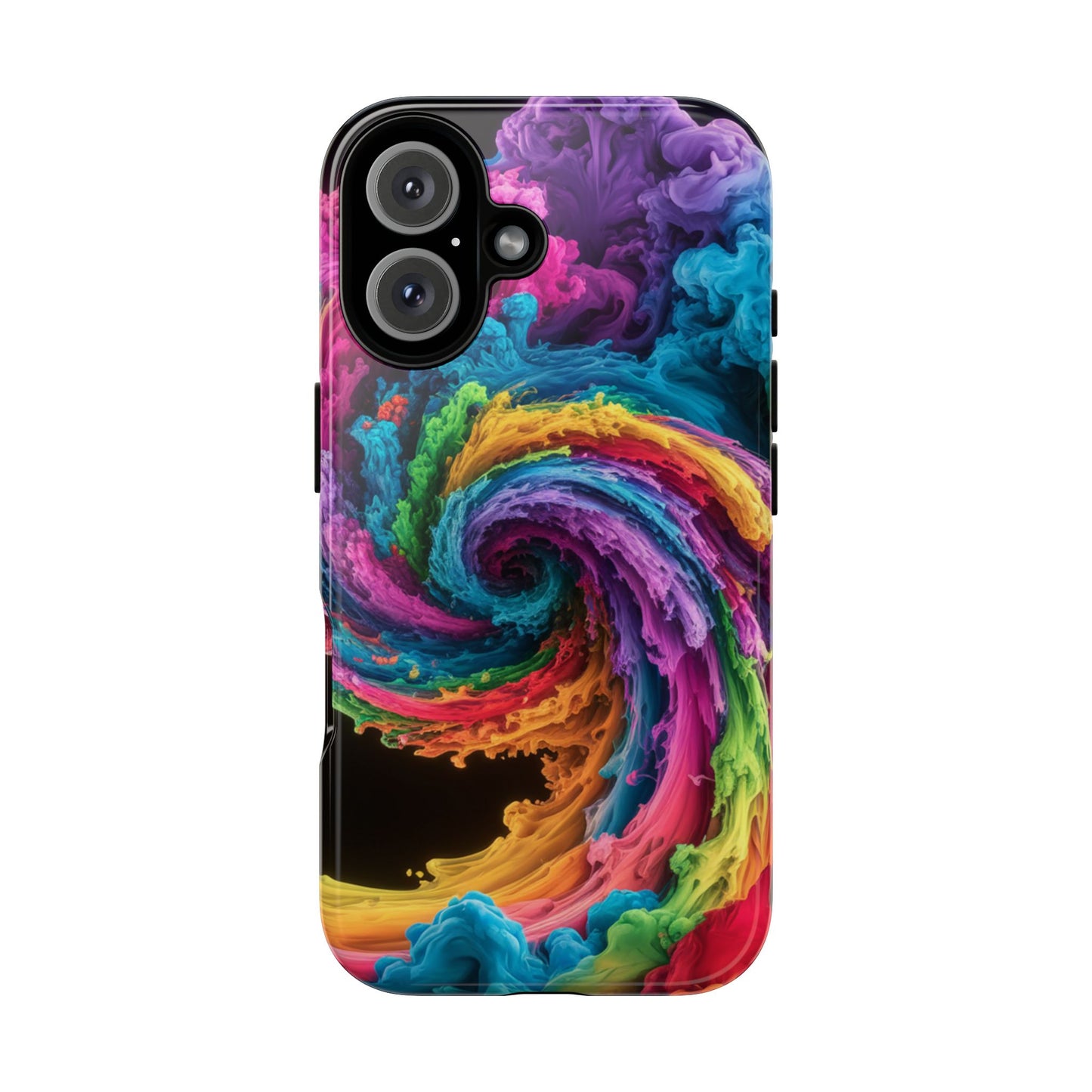 iPhone Case - Colorful Swirl Design