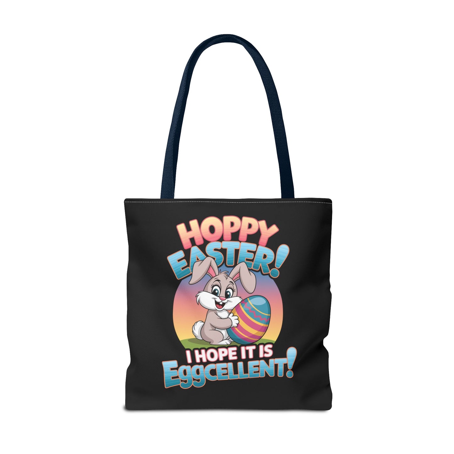 Happy Easter Tote Bag Eggcellent Bunny Design Easter Bag Easter Gift Easter Tote Accessory