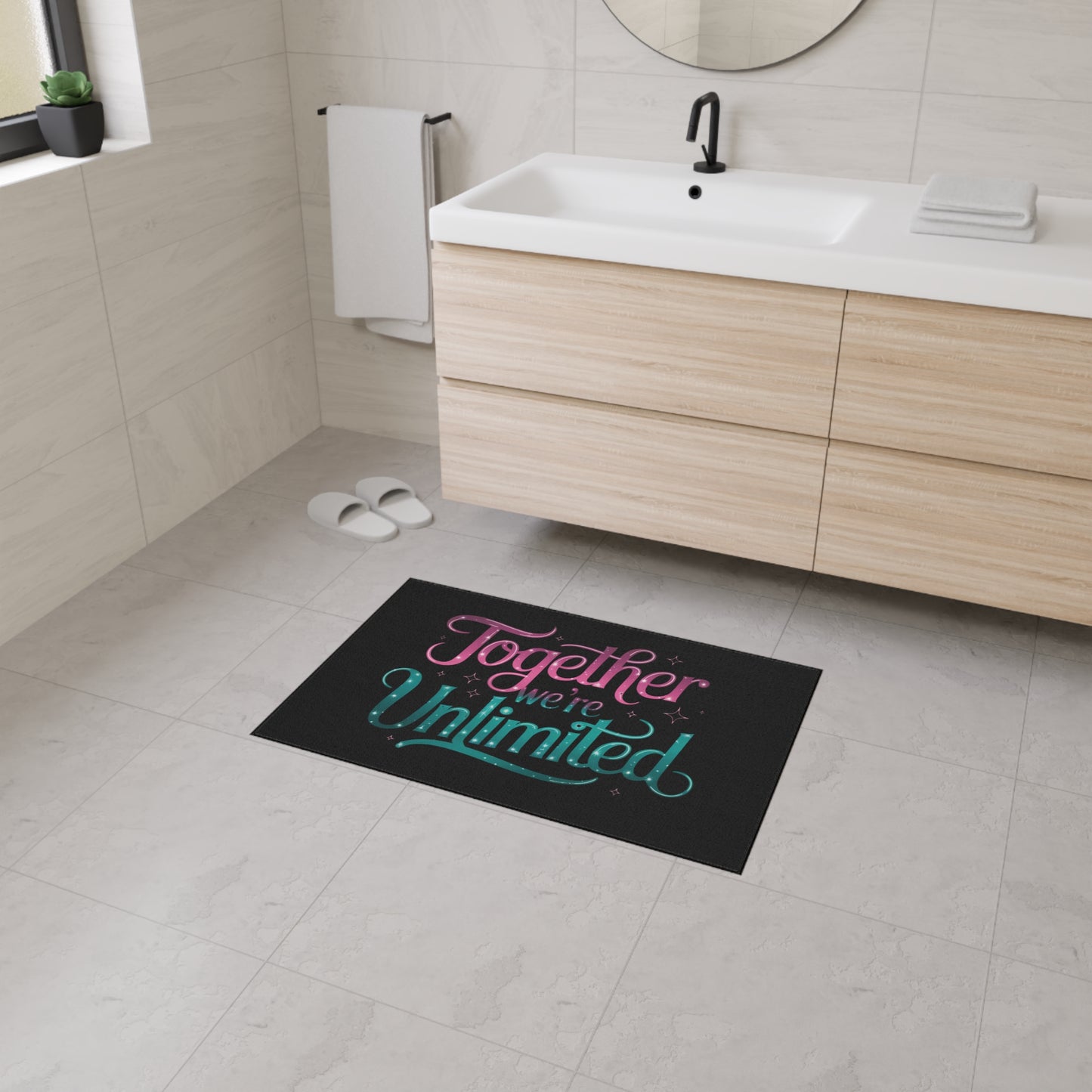 Floor Mat with Musical Quote Welcome Mat Door Mat Musical Home Decor