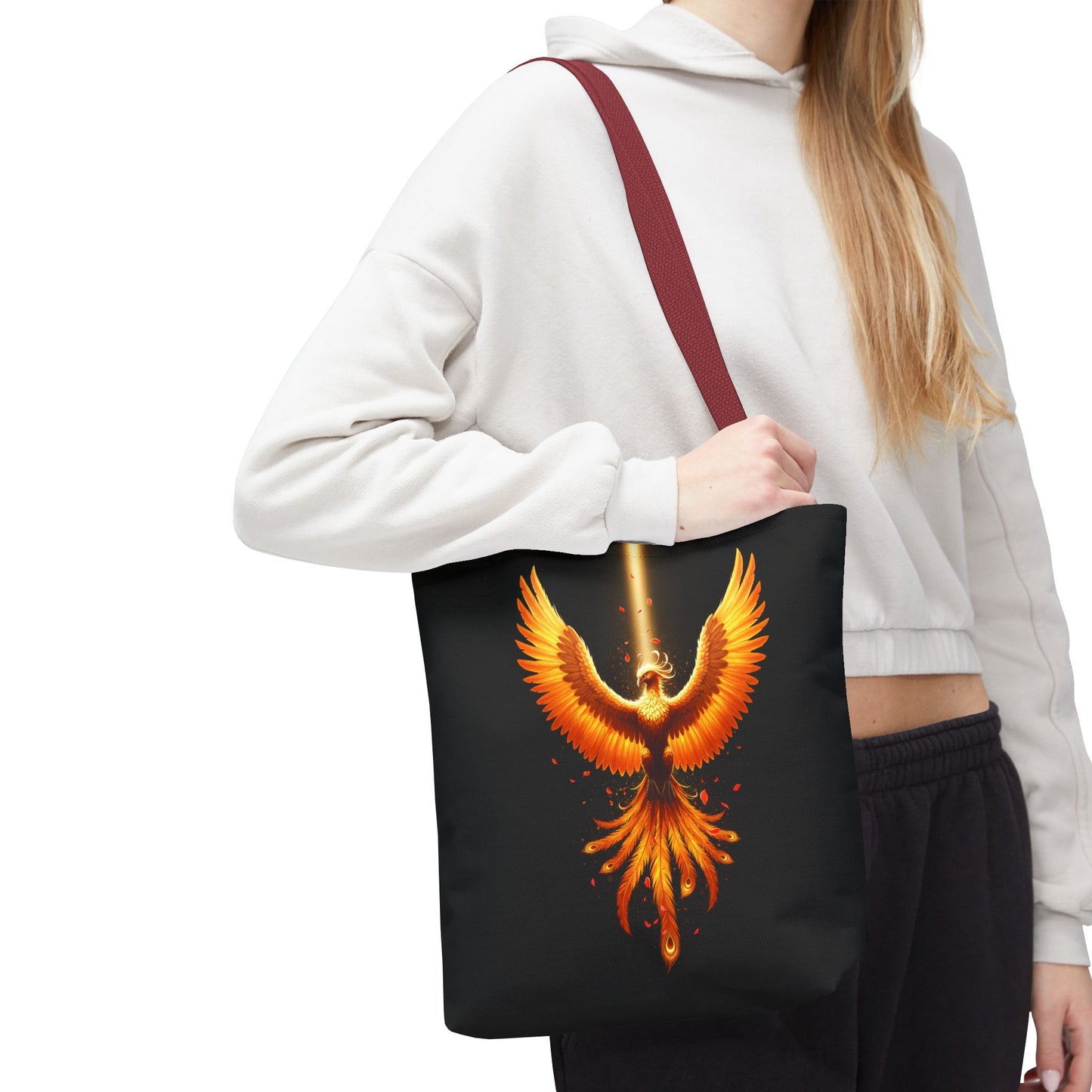 Majestic Phoenix Tote Bag - Empowerment & Inspiration Phoenix Bag Legendary Tote