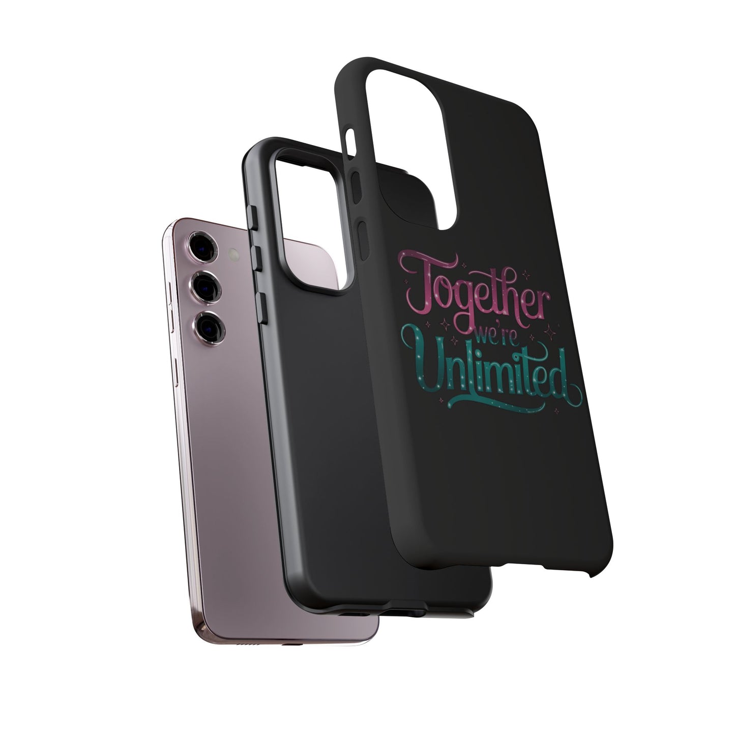 Samsung Case Musical Quote 'Together We're Unlimited' Musical Phone Case