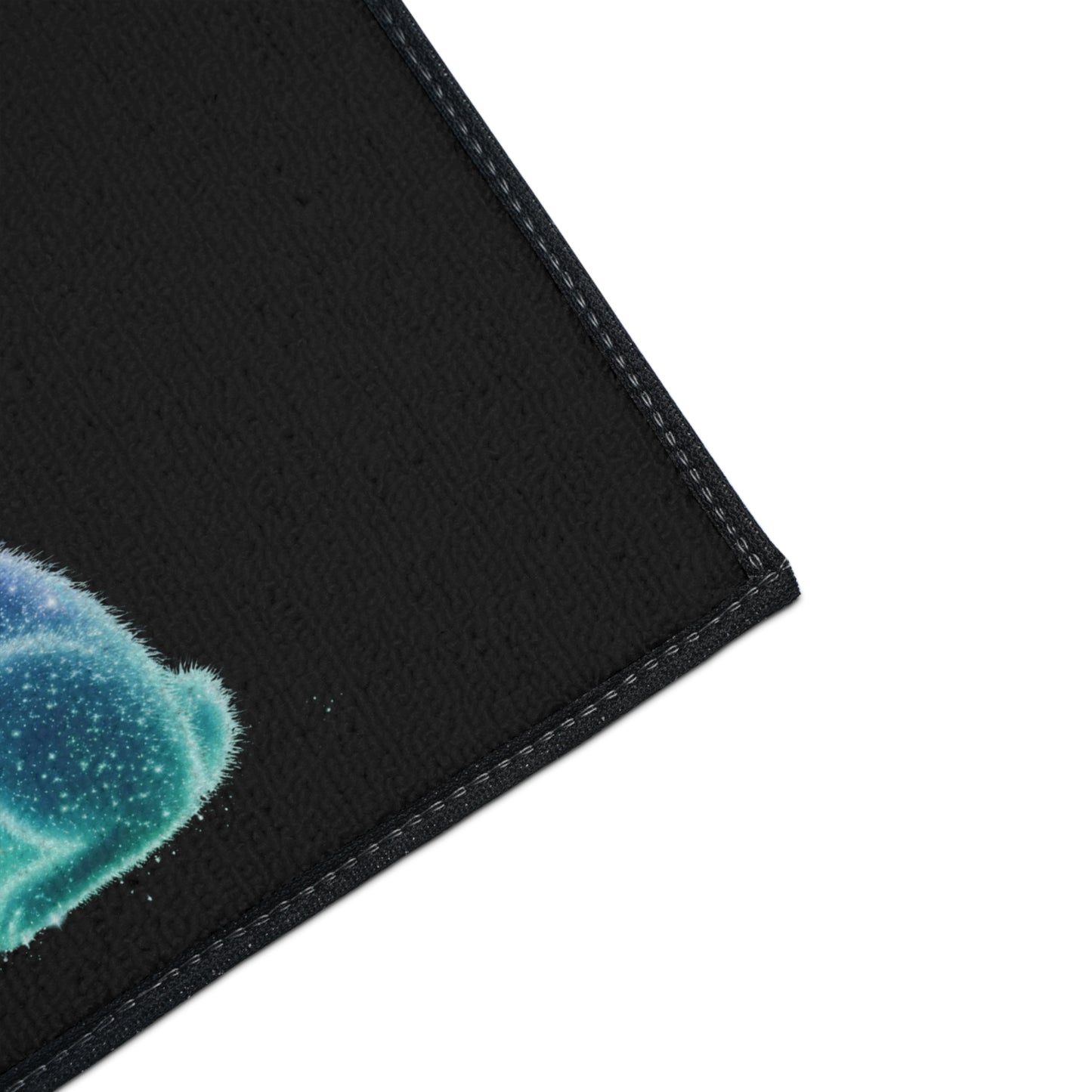Floor Mat Bioluminescent Easter Bunny Welcome Mat Bunny Door Mat