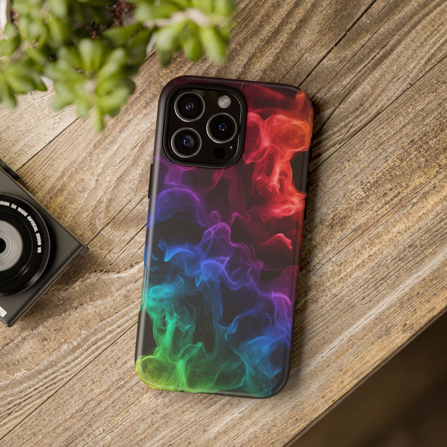 Colorful Smoke iPhone Case