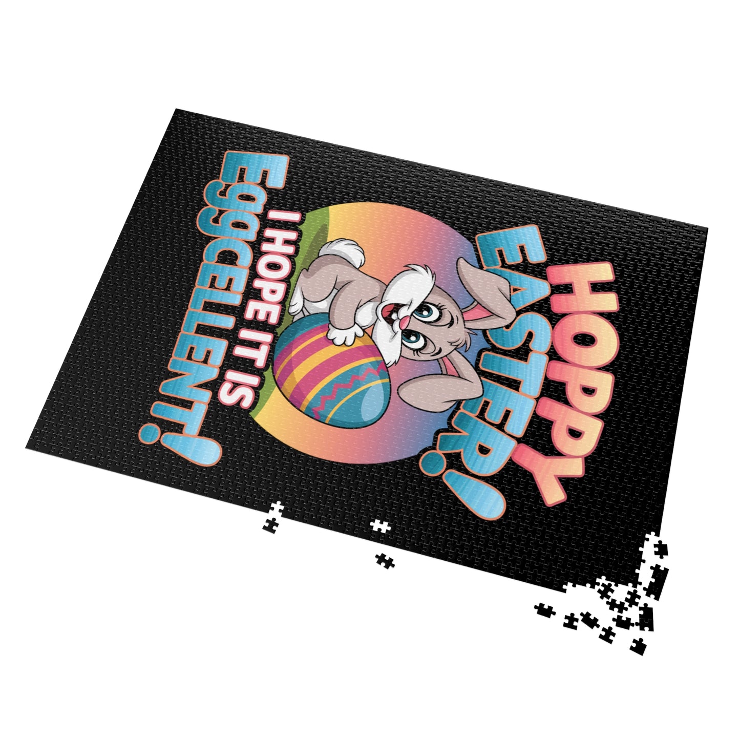 Easter Bunny Jigsaw Puzzle Easter Puzzle Easter Bunny Game Easter Jigsaw