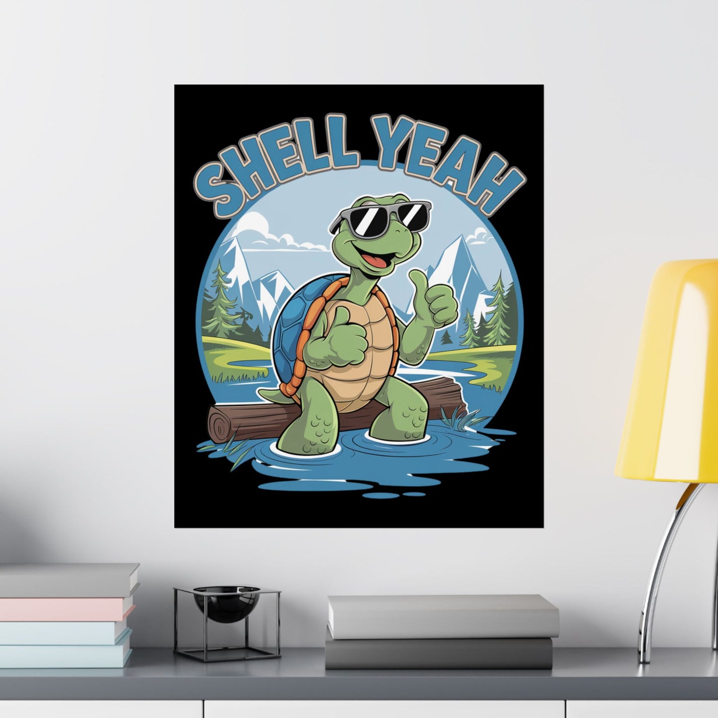 Shell Yeah Matte Poster
