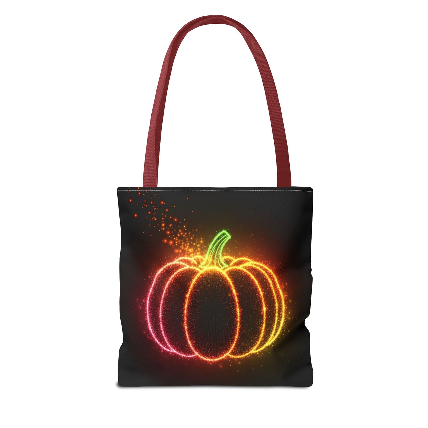 Neon Pumpkin Tote Bag, Halloween Tote, Fall Aesthetic Trick Or Treat Bag, Spooky Season Accessory, Pumpkin Bag, Fall Gift Idea