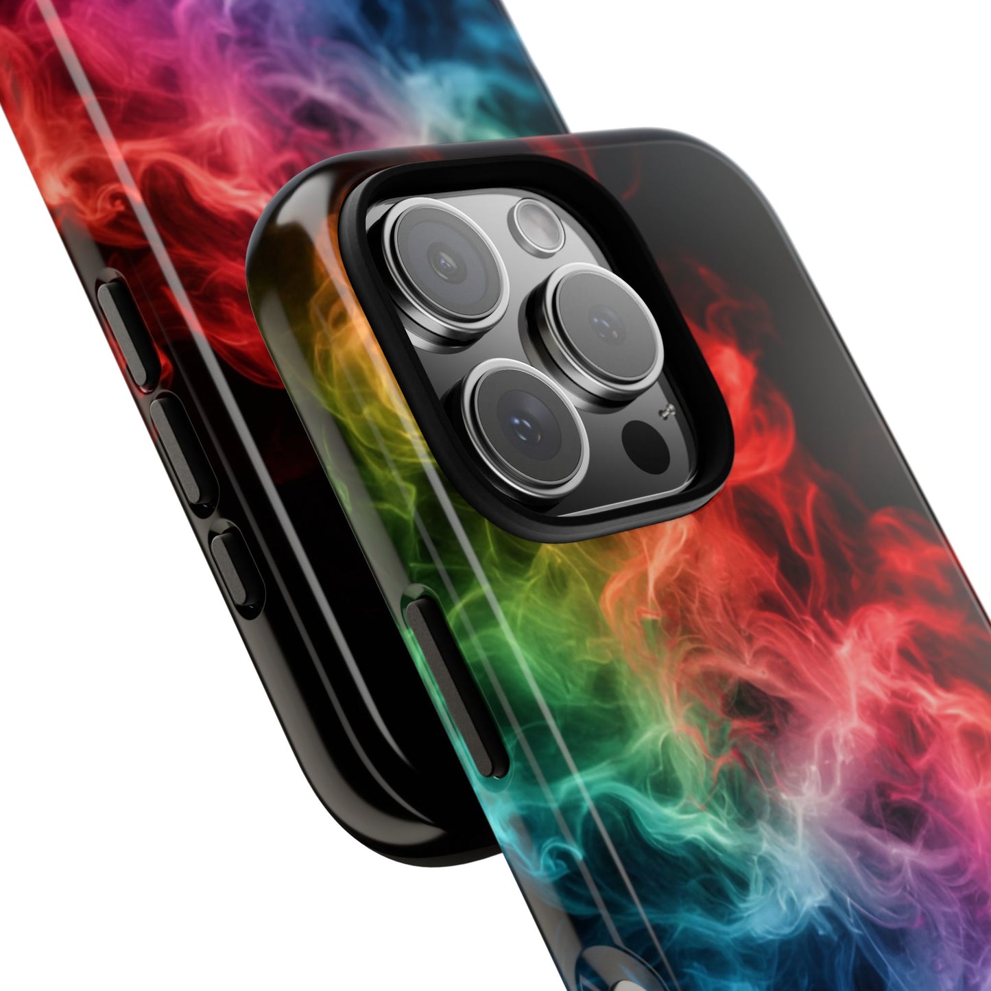 iPhone Case - Colorful Smoke Design