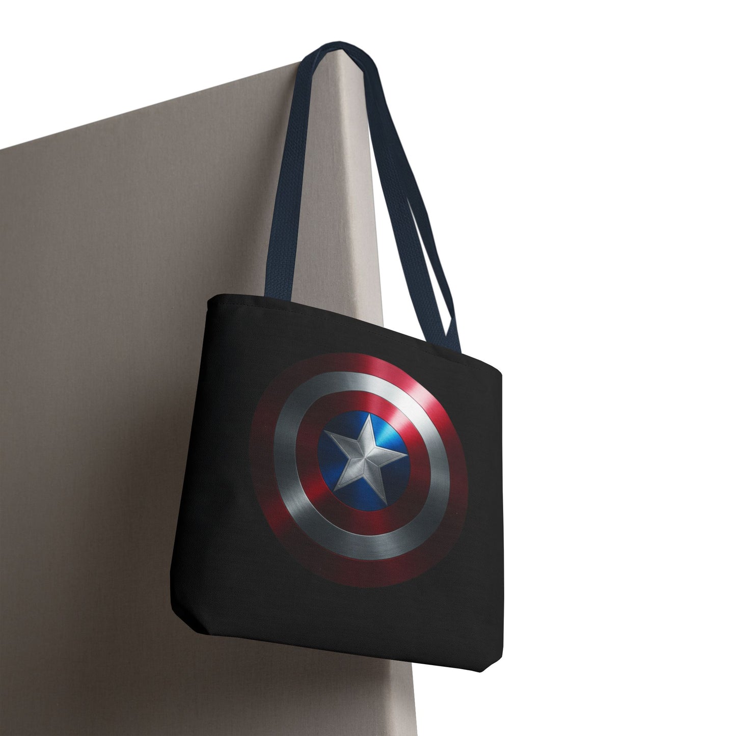 Heroic Shield Tote Bag - Stylish Marvel-Inspired Carryall for Fans
