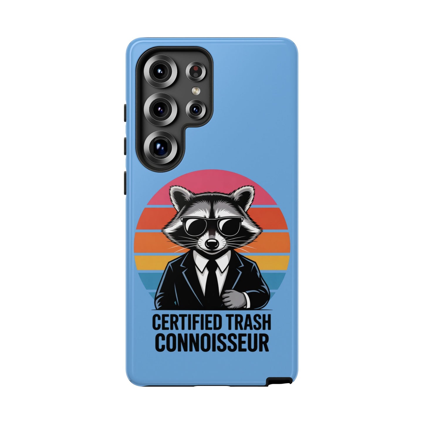 Certified Trash Connoisseur Phone Case - Fun & Stylish Protection for Animal Lovers