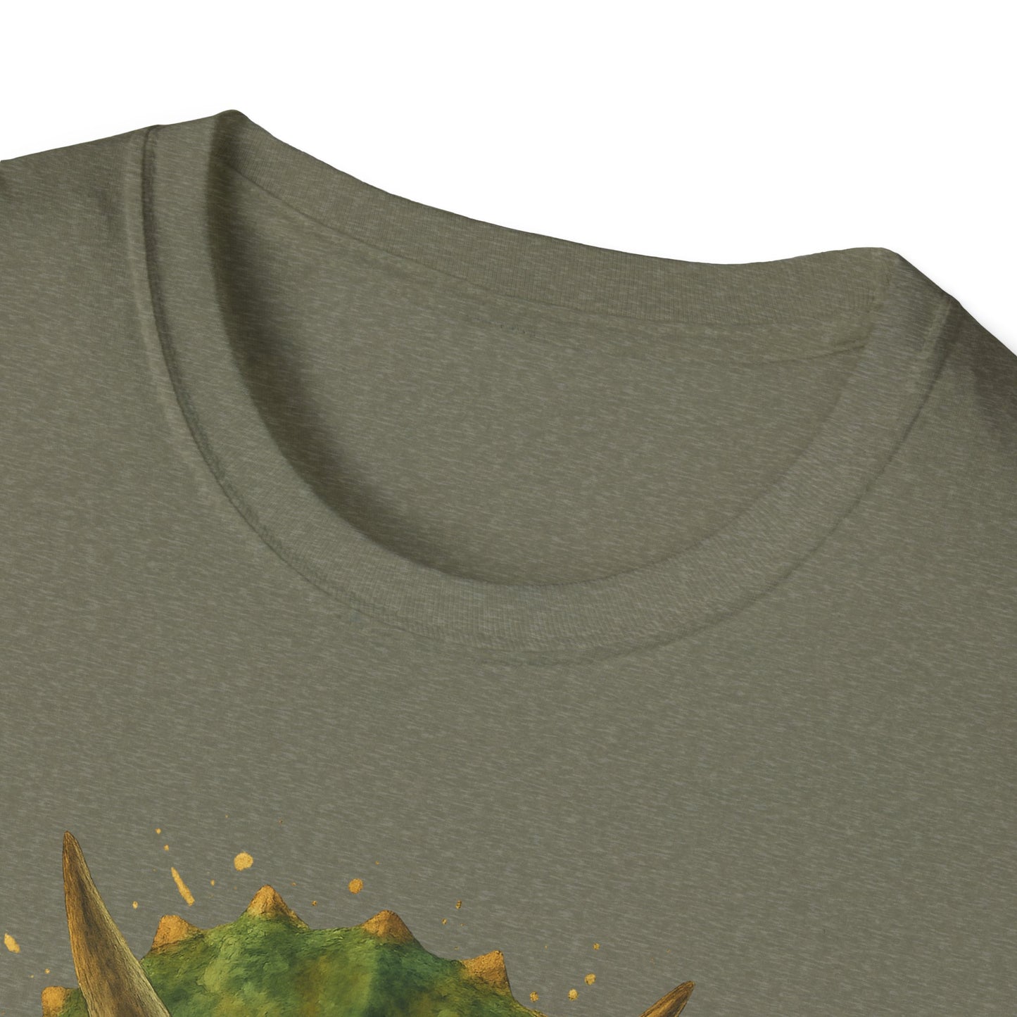 Watercolor Triceratops Dinosaur Shirt | Prehistoric Dino Tee for Women Men and Kids | Unique Gift, Nature Lover T-Shirt