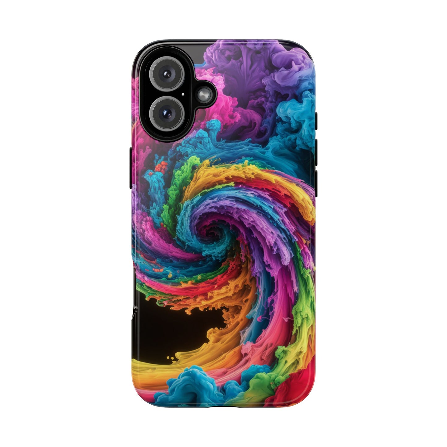 iPhone Case - Colorful Swirl Design