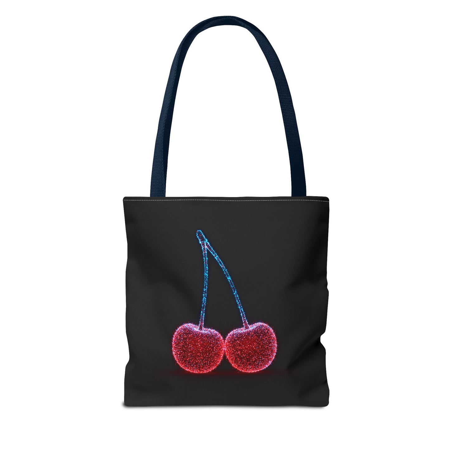 Sparkling Cherry Tote Bag Reusable Bag Shopping Bag Cherry Bag Reusable Tote