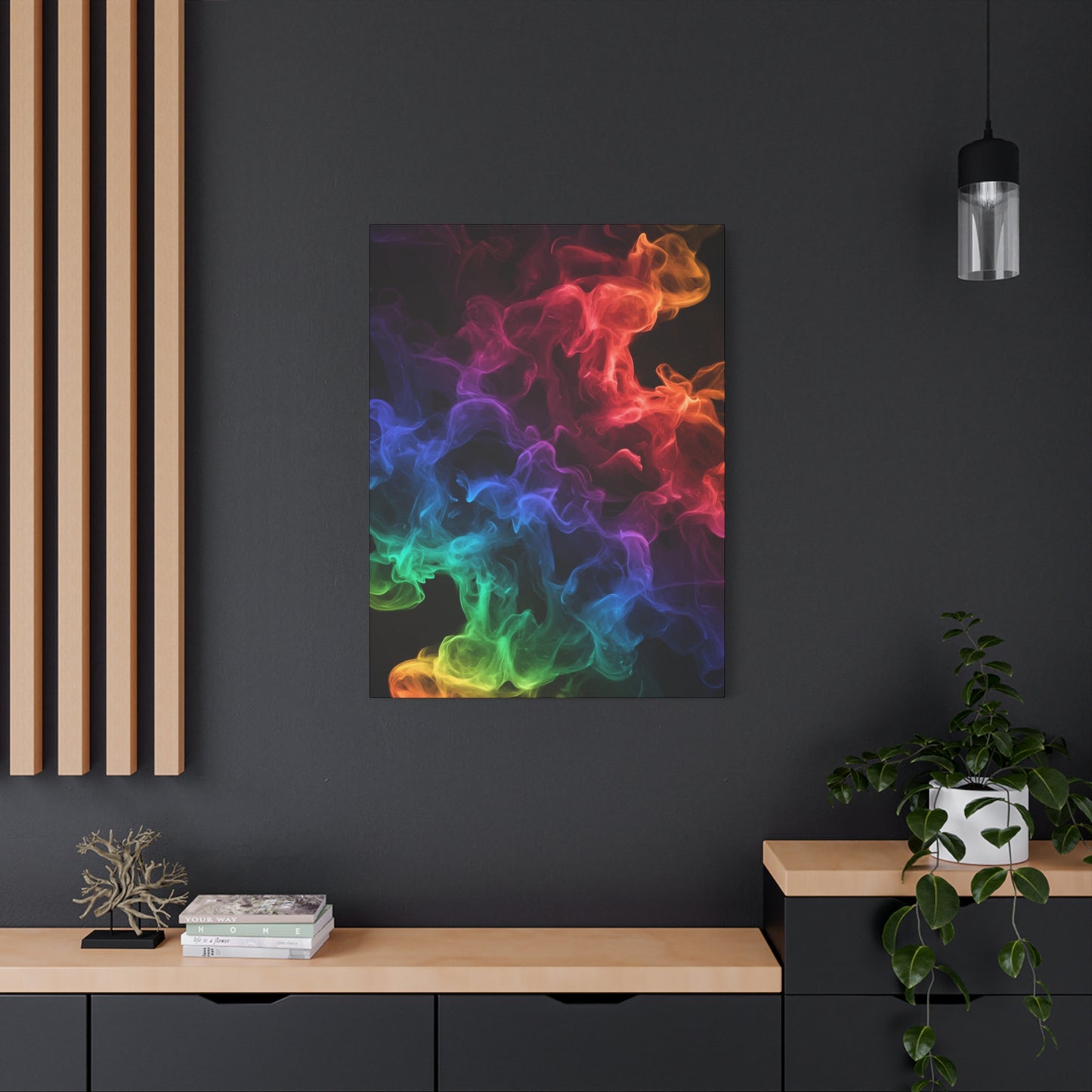 Colorful Smoke Art