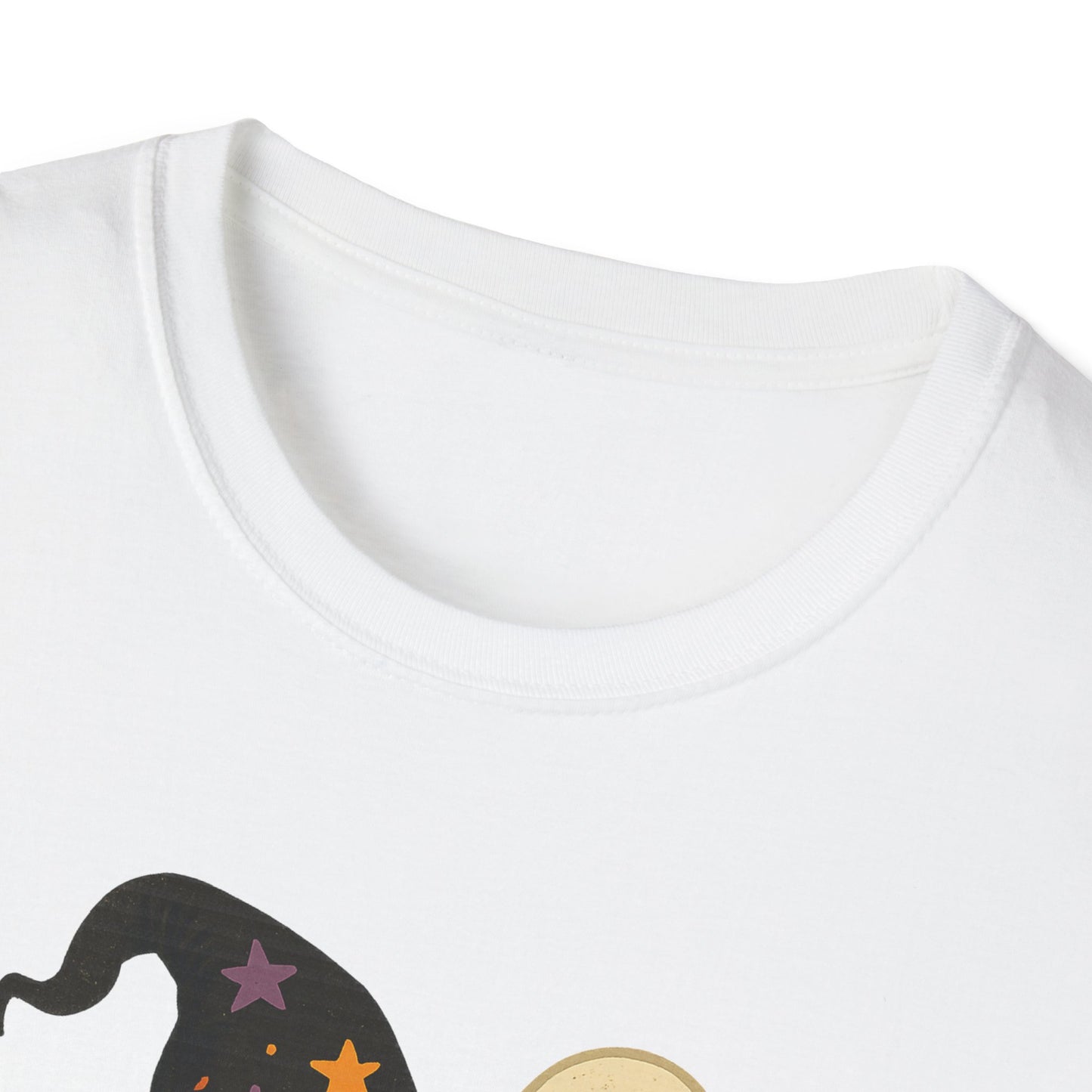 Witch Way to the Boos Halloween Shirt | Cute Witch and Ghost T-Shirt | Spooky Season Graphic Tee | Funny Halloween Costume Top