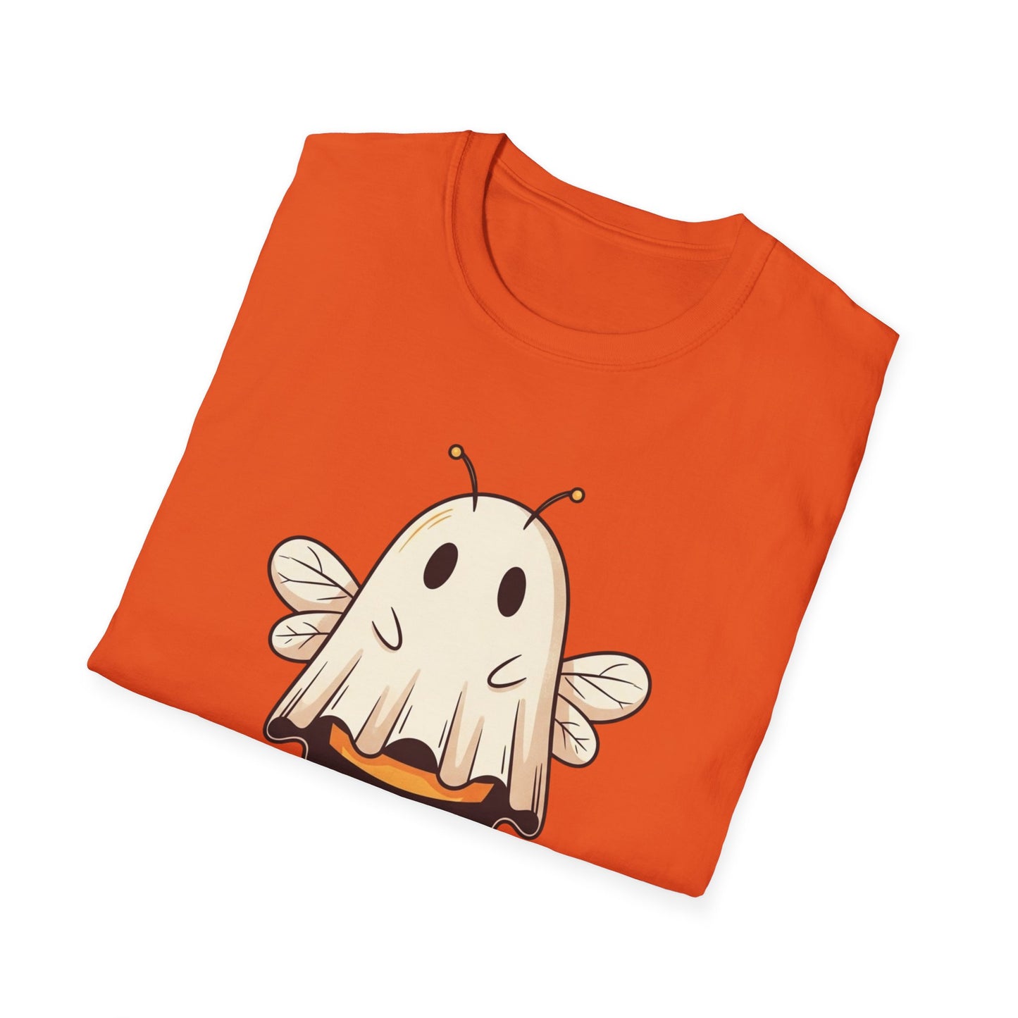 Funny Boo Bee Halloween Shirt – Cute Ghost Bee Costume Tee, Spooky Season Pun Shirt, Bee Lover Gift, Fall T-Shirt, Unisex Sizes
