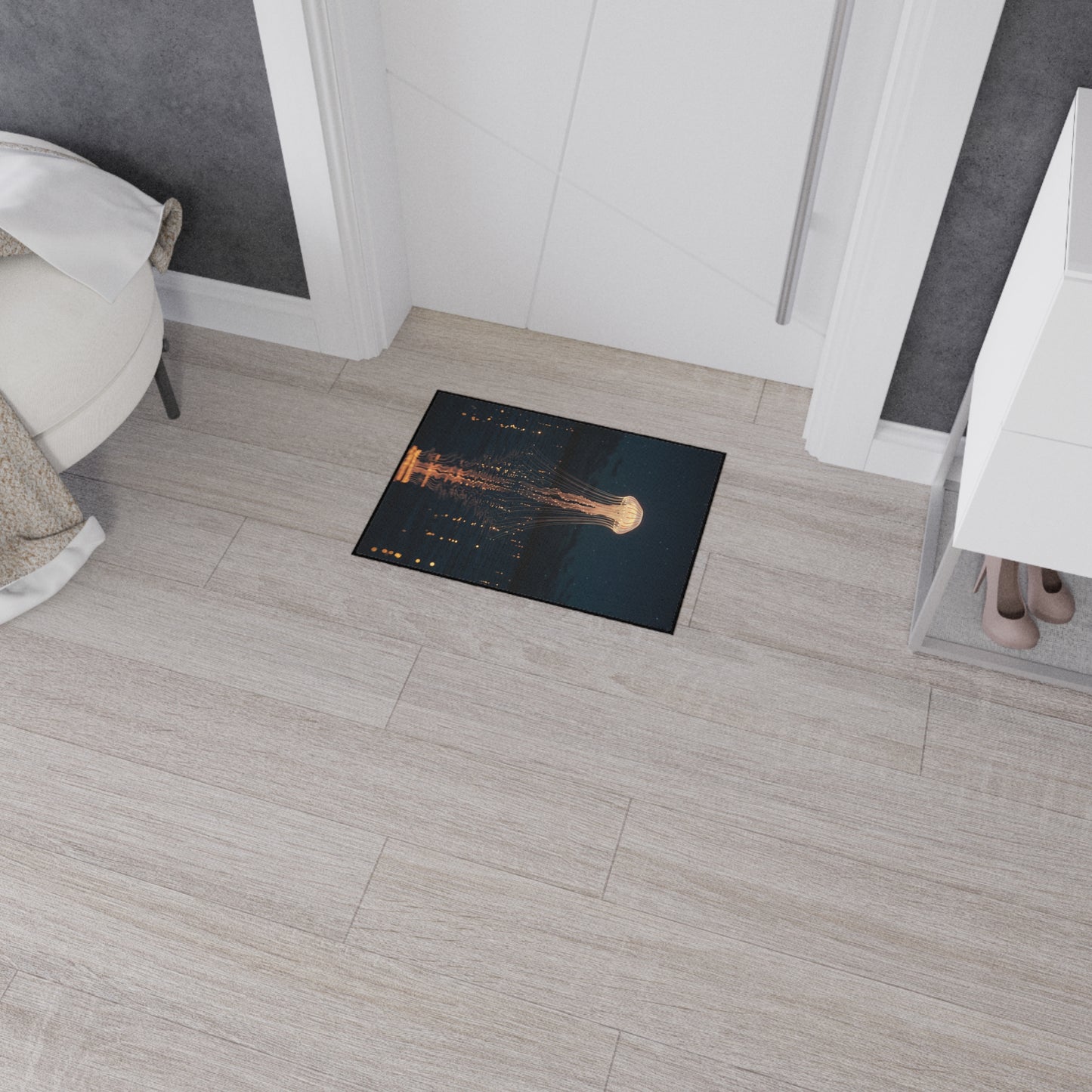 Floor Mat - Jellyfish Lake Design