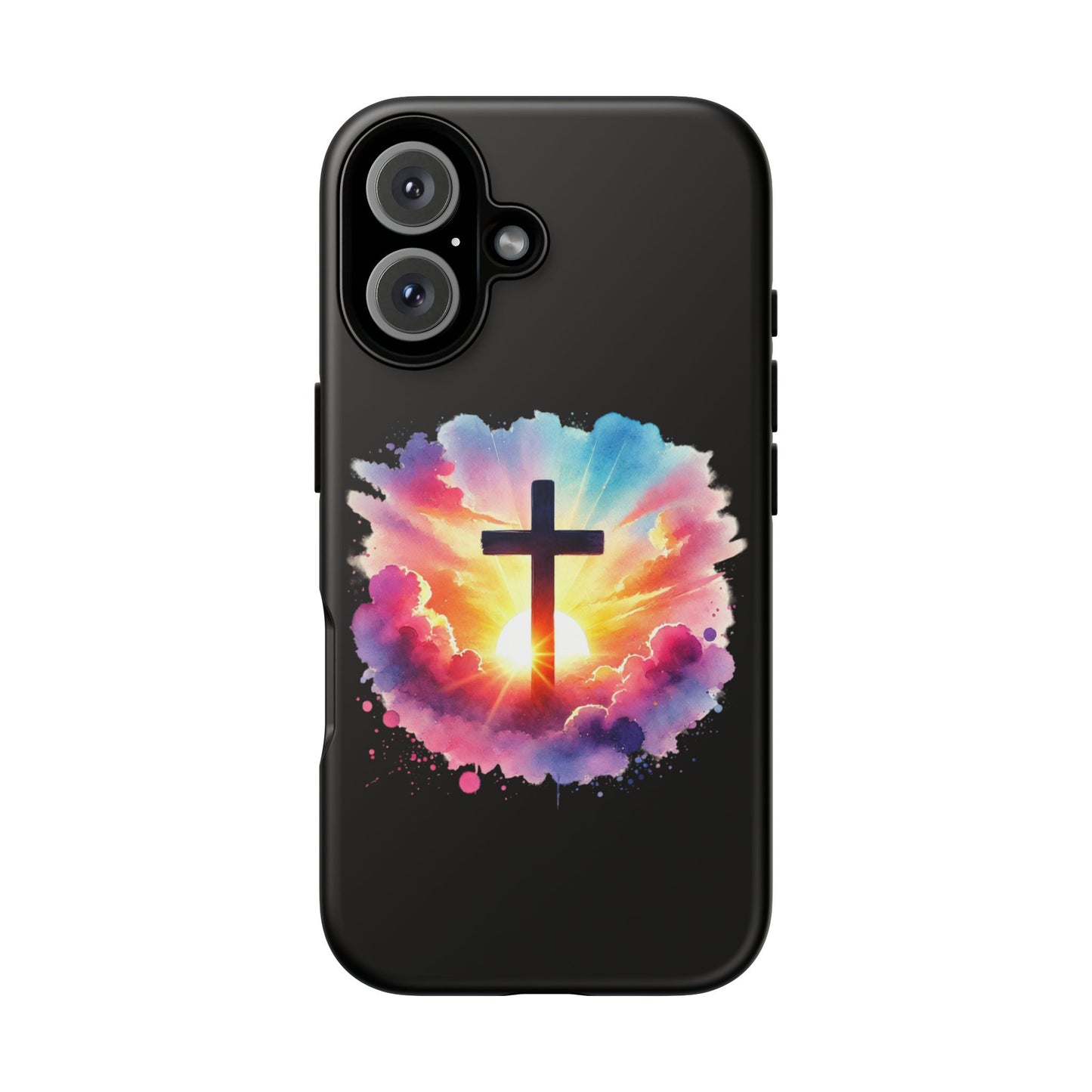 Inspirational Cross iPhone Case Christian Phone Case Easter iPhone Case Faith Based Case Easter iPhone Case