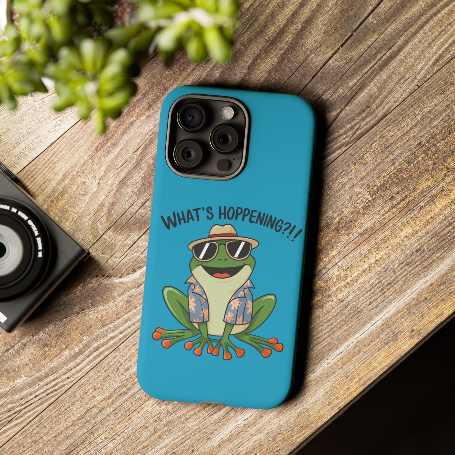 iPhone Case - Frog 'What's Hoppening'