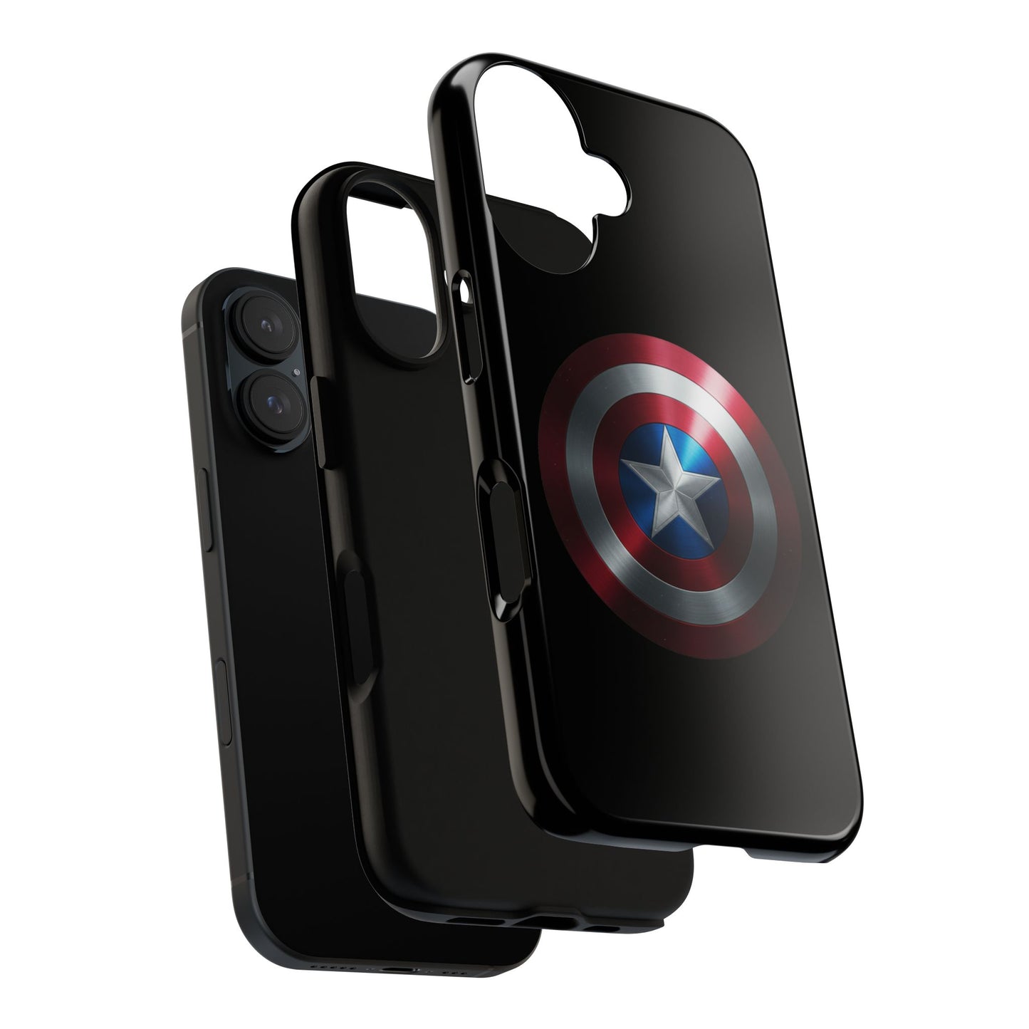 iPhone Case - Captain America Shield Design