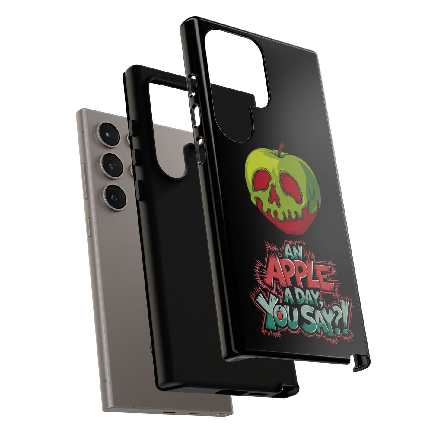 Samsung Galaxy Tough Case - Poison Apple 'An Apple a Day You Say'