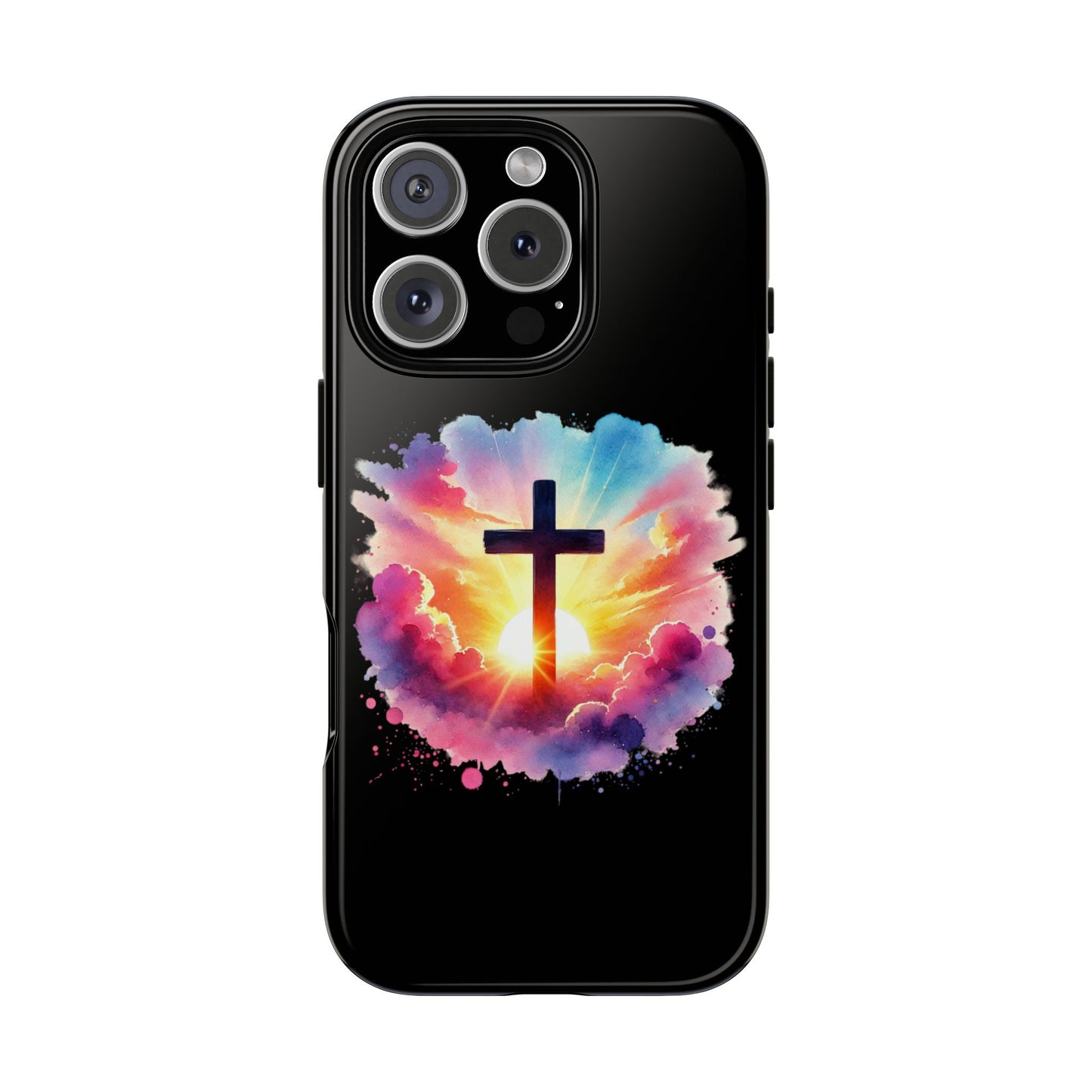 Inspirational Cross iPhone Case Christian Phone Case Easter iPhone Case Faith Based Case Easter iPhone Case