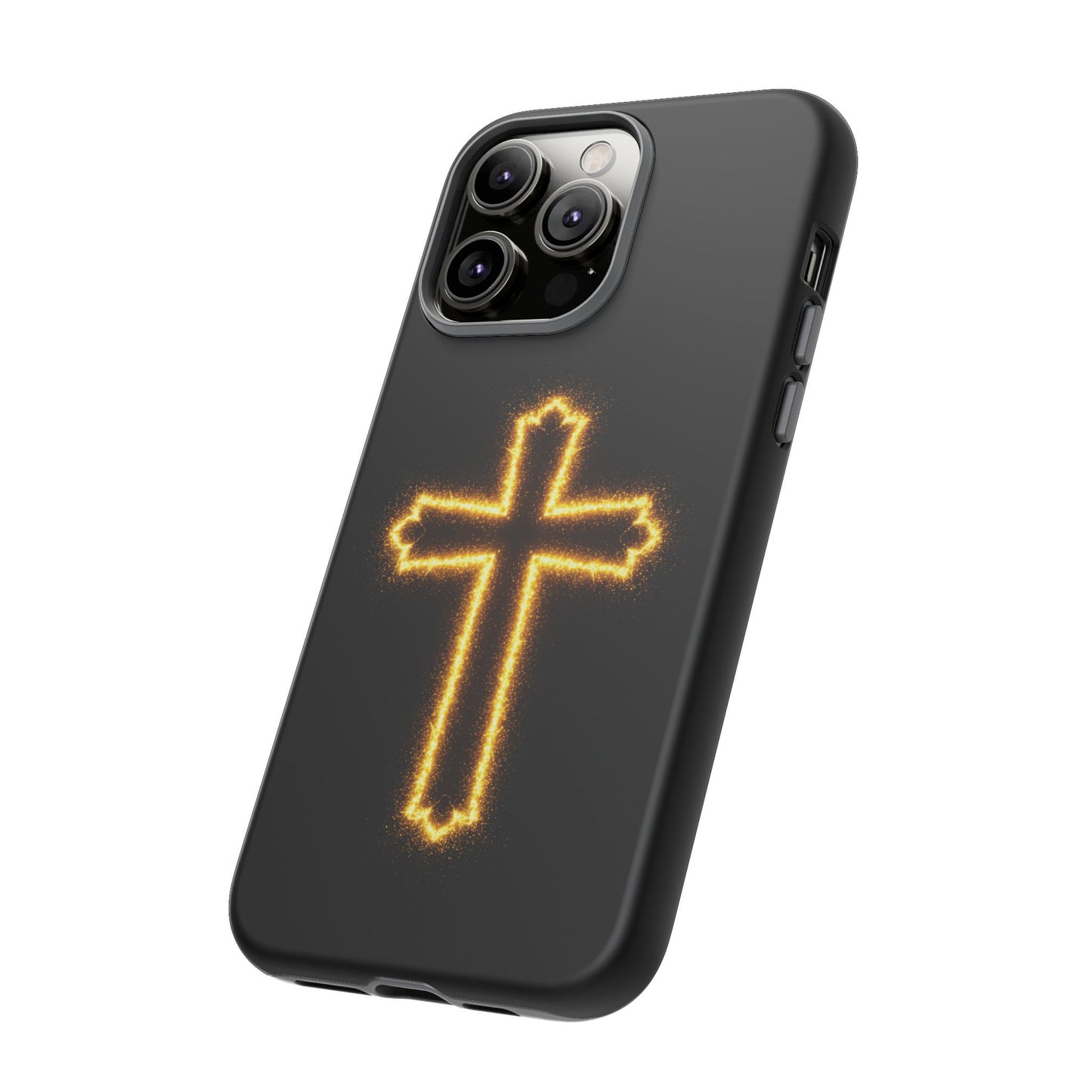 Glowing Cross Phone Case - Faith-Inspired Tough Cases