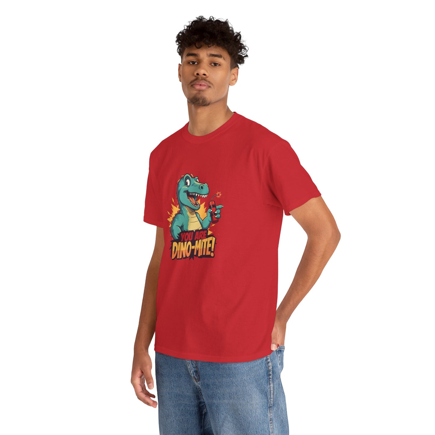 You Are Dino-Mite T-Shirt – Funny Dinosaur Graphic Tee | Cute T-Rex Shirt for Kids & Adults | Unisex Dino Lover Gift | Explosion Design