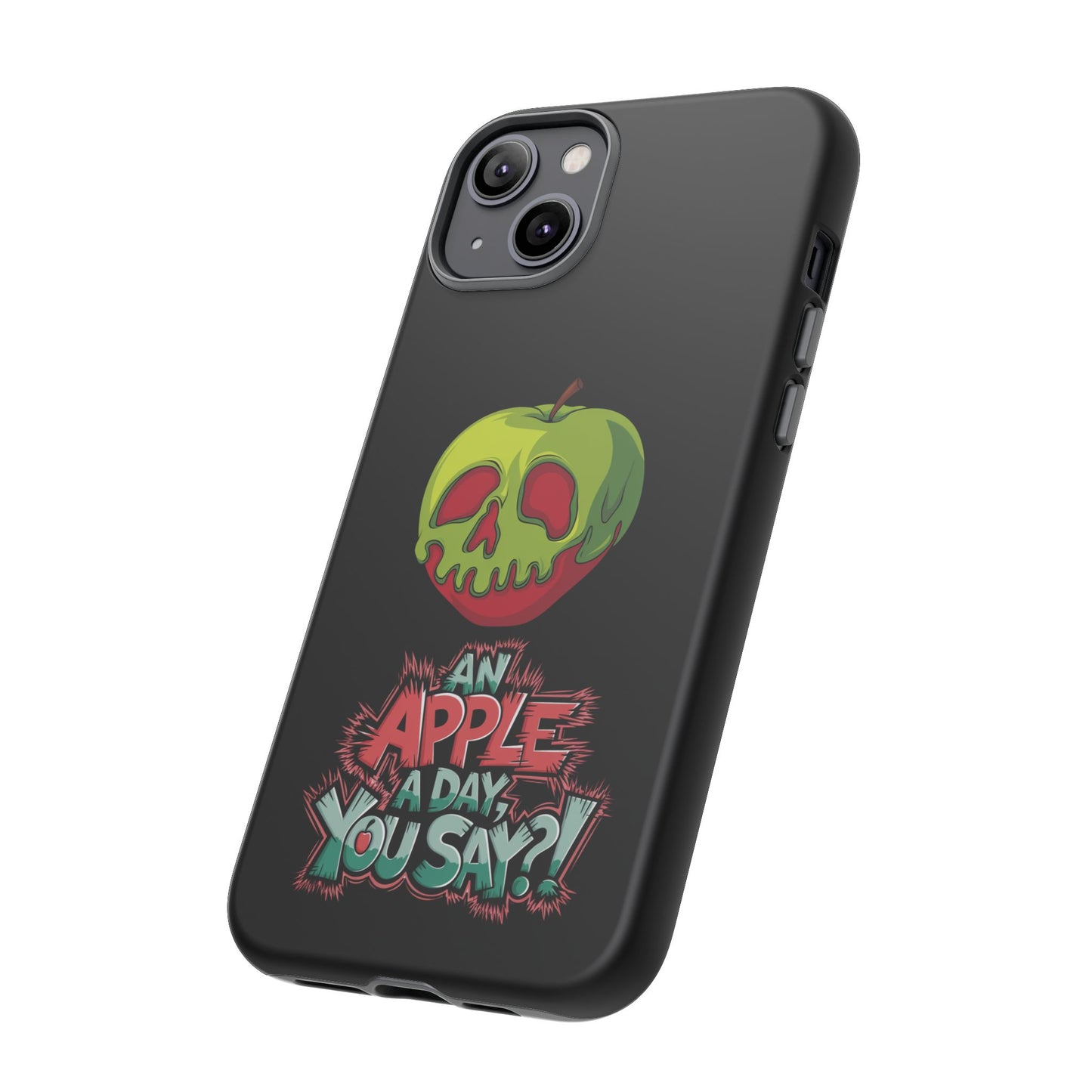 iPhone Case - Poison Apple 'An Apple a Day You Say'