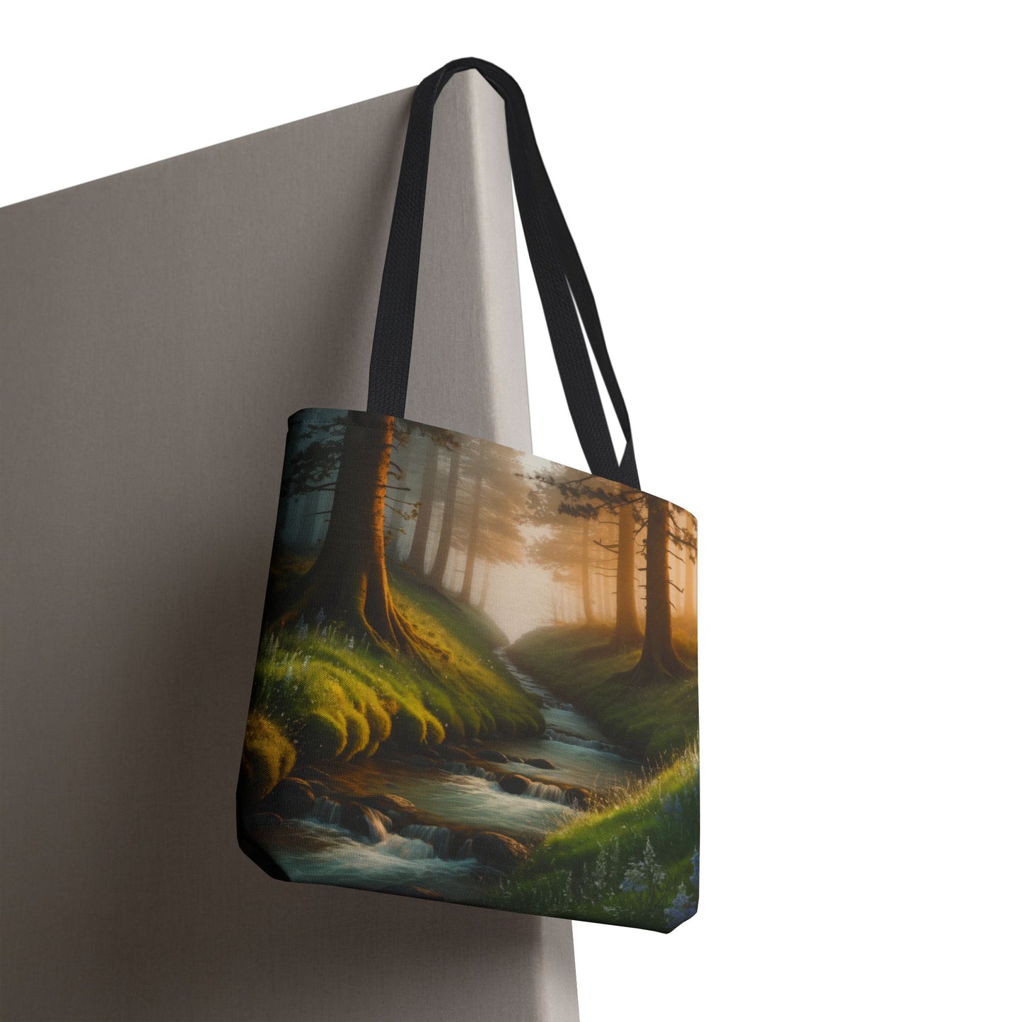 Nature Stream Tote Bag Shopping Bag Reusable Tote Nature Bag