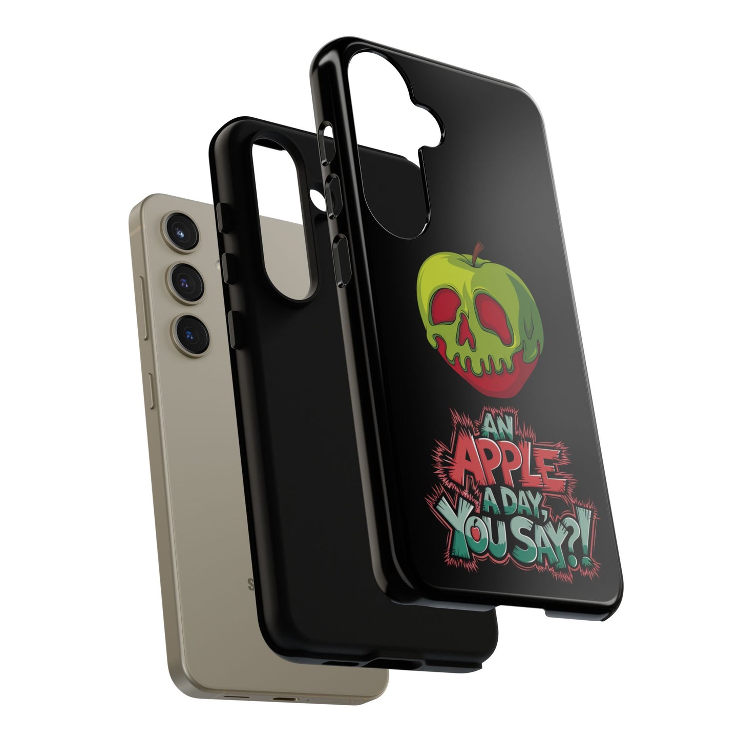 Samsung Galaxy Tough Case - Poison Apple 'An Apple a Day You Say'