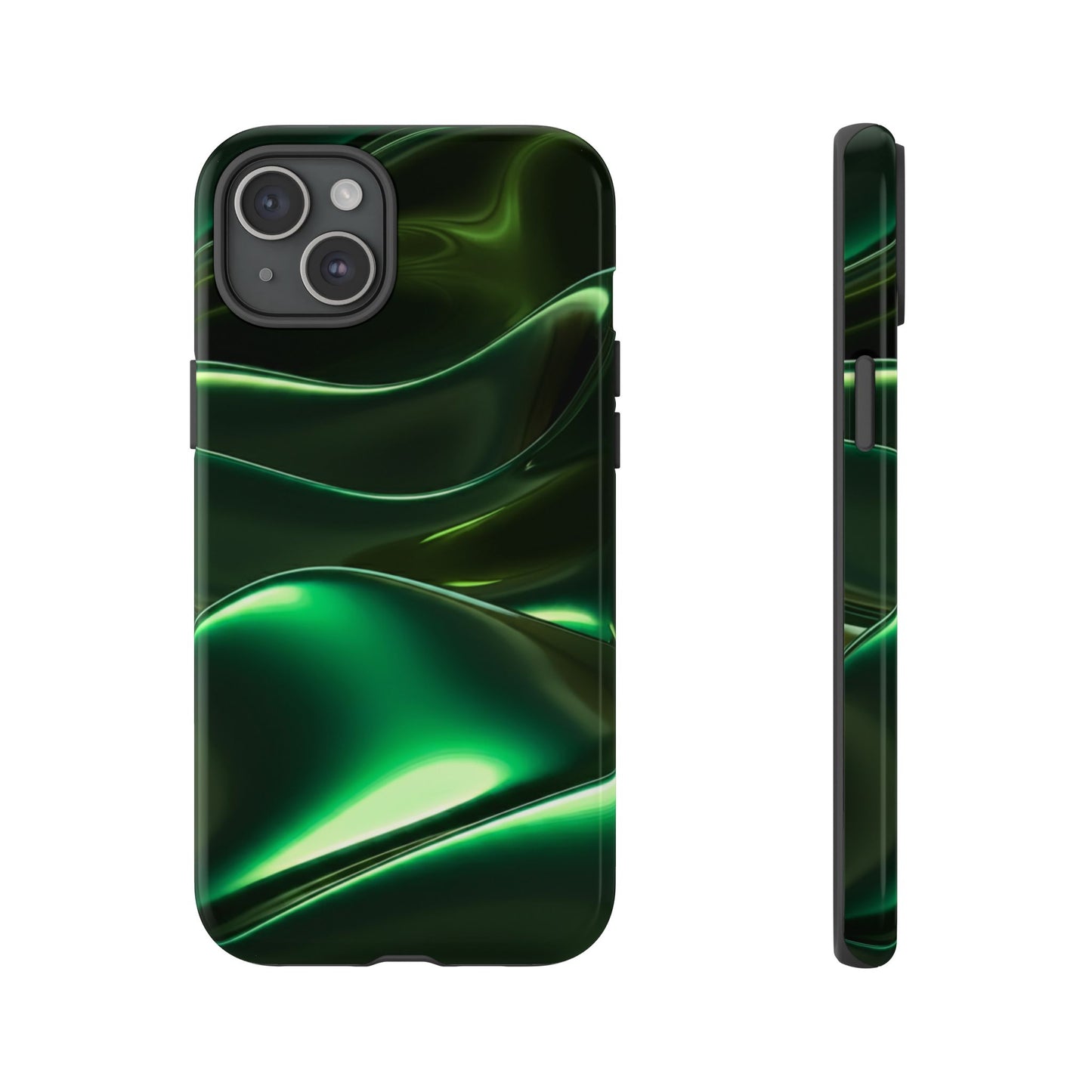 iPhone Case - Fluid Metallic Design