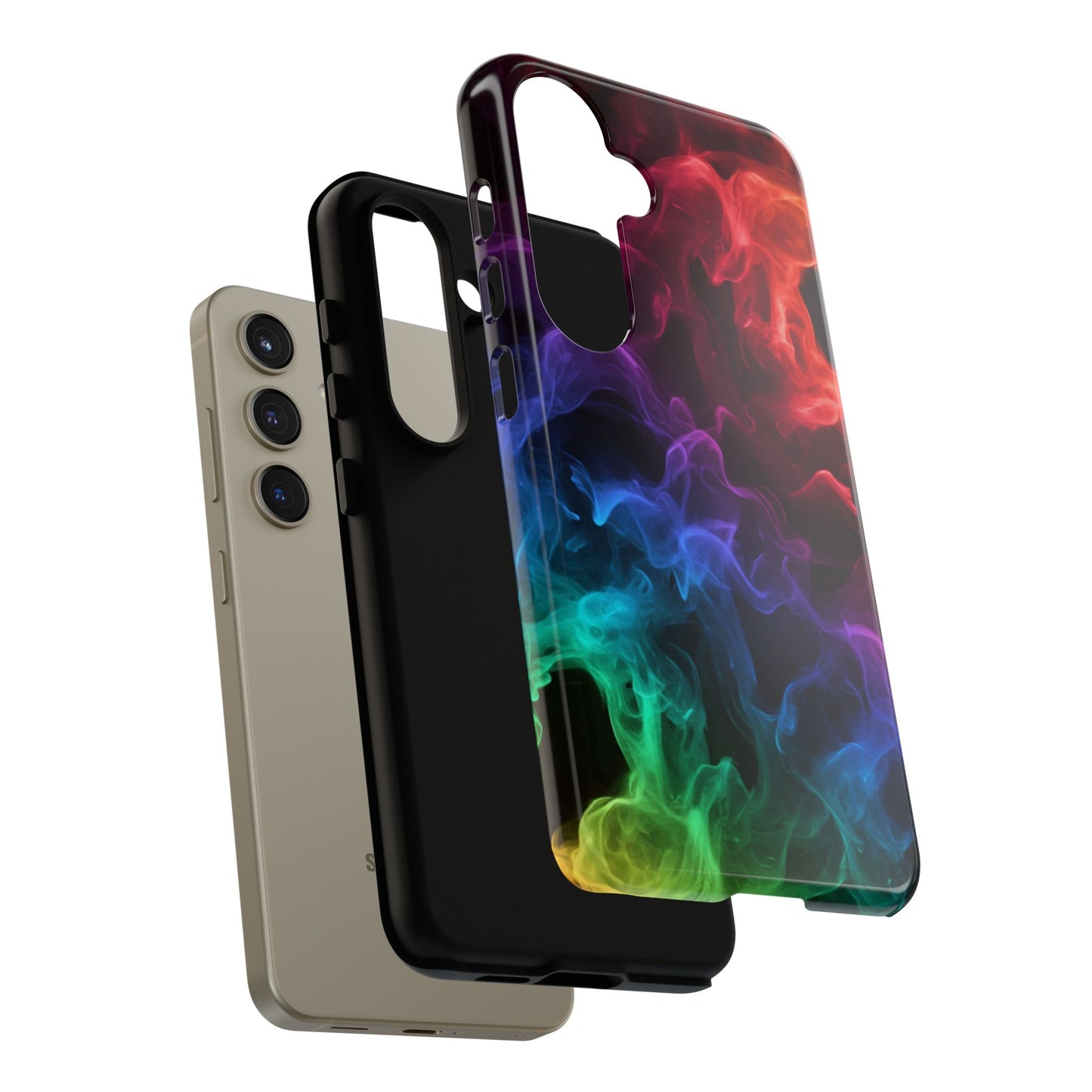 Samsung Tough Case - Colorful Smoke Design