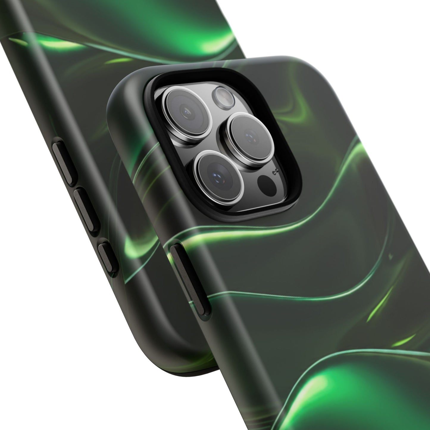 iPhone Case - Fluid Metallic Design