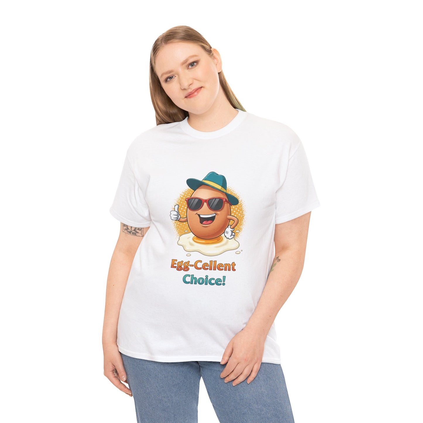 Funny Egg Shirt | Egg-Cellent Choice T-Shirt | Pun Food Tee | Breakfast Lover Gift | Cool Cartoon Egg Shirt | Dad Joke Shirt