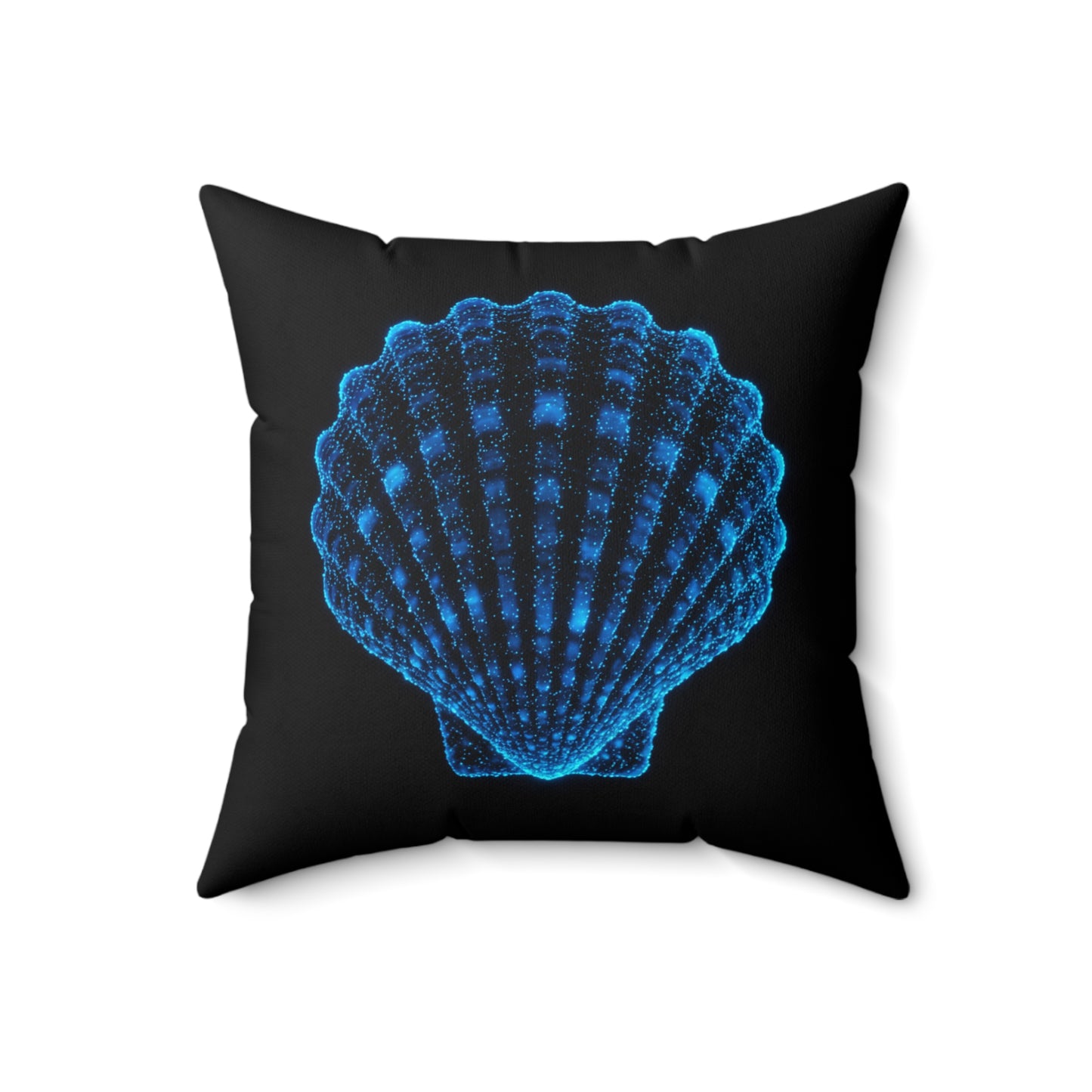 Seashell Pillow Ocean Themed Pillow Beach Decor Ocean Throw Shell Decor