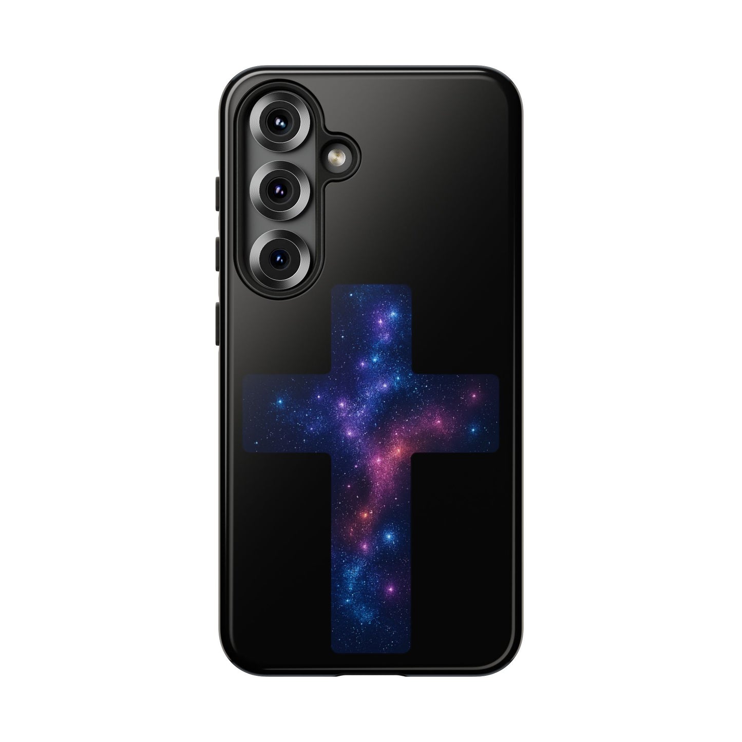 Samsung Phone Case - Galactic Cross Case Christian Phone Case Spiritual Samsung Case Religious Accessory Gift for Believers