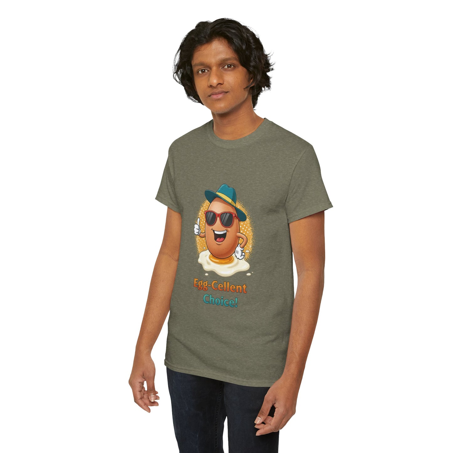 Funny Egg Shirt | Egg-Cellent Choice T-Shirt | Pun Food Tee | Breakfast Lover Gift | Cool Cartoon Egg Shirt | Dad Joke Shirt