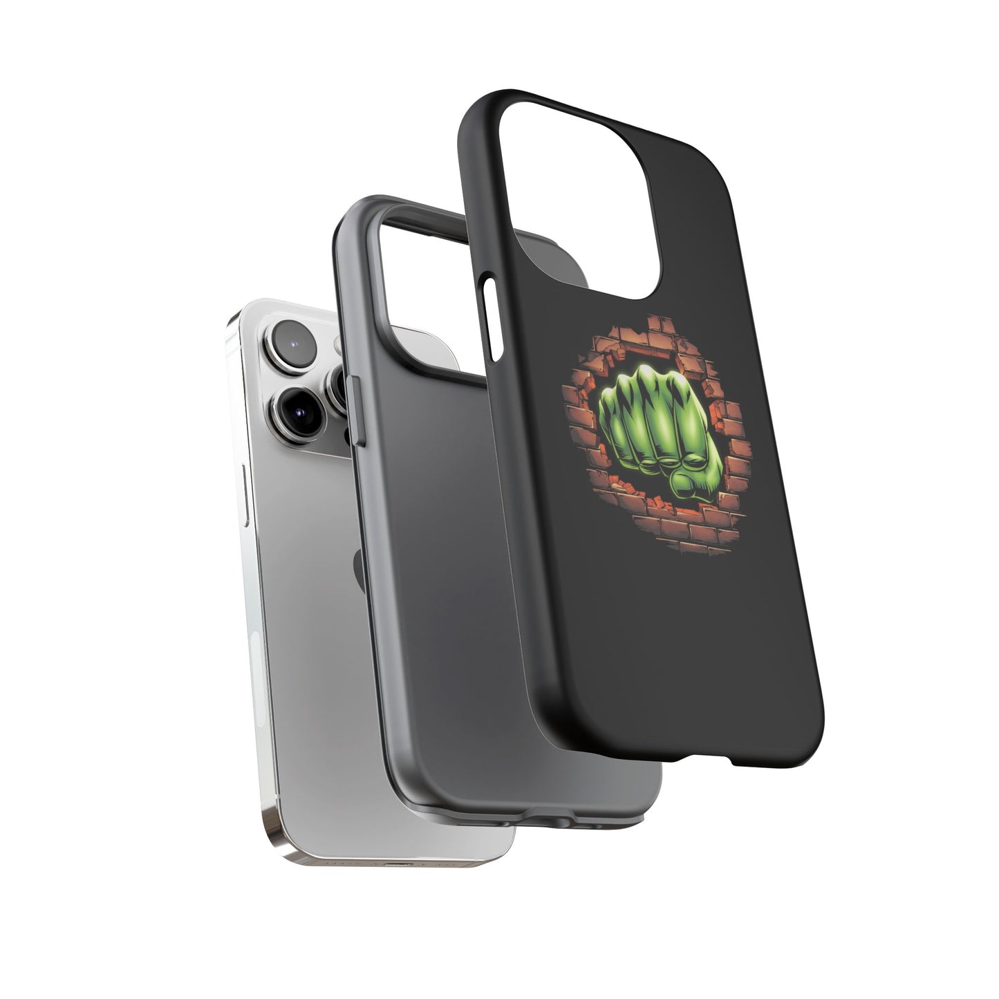 iPhone Case Green Fist Tough Case, Comic Book Phone Case, iPhone Case for Geeks