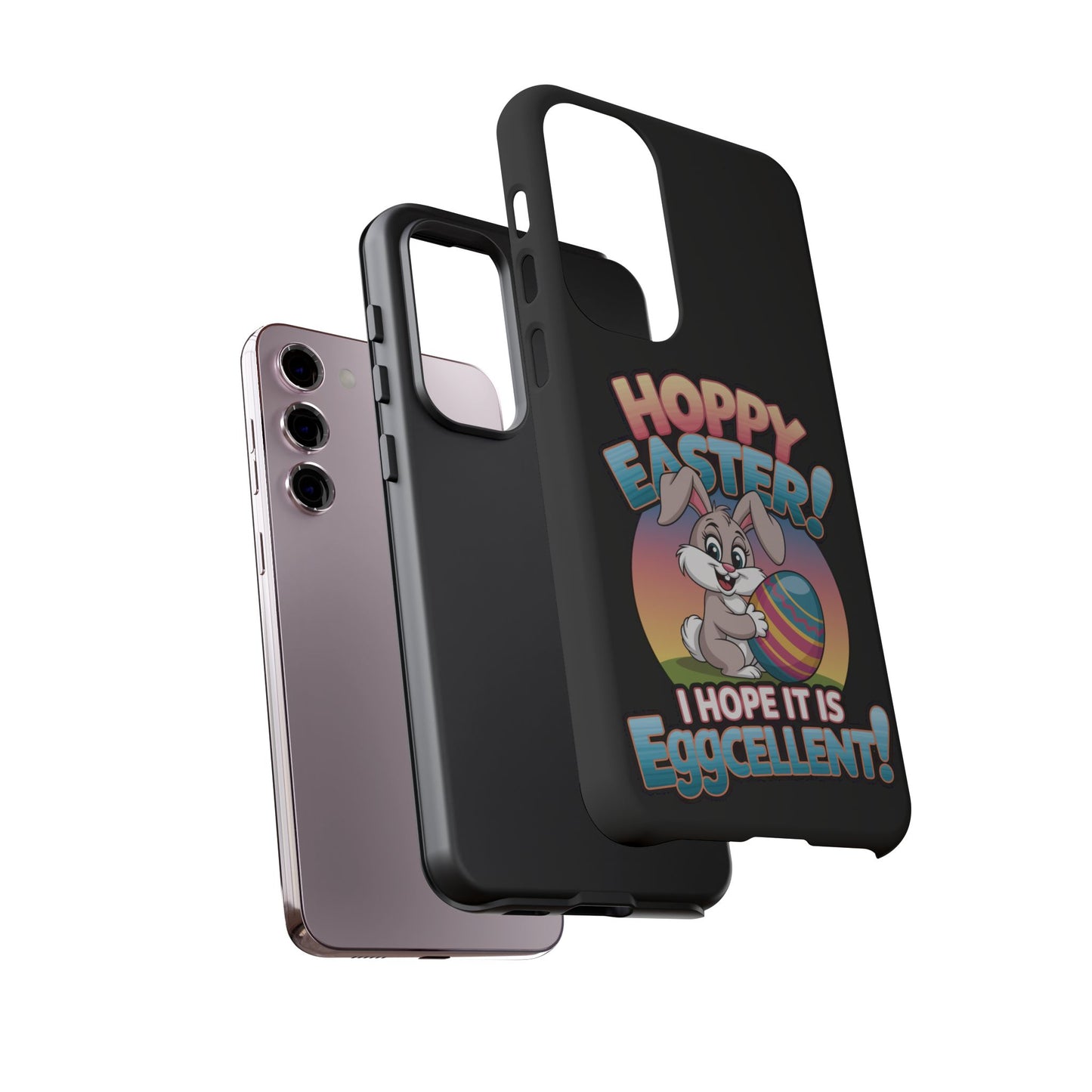 Samsung Case Easter Bunny Hoppy Easter I Hope it is Eggcellent Easter Phone Case Easter Bunny Samsung Case
