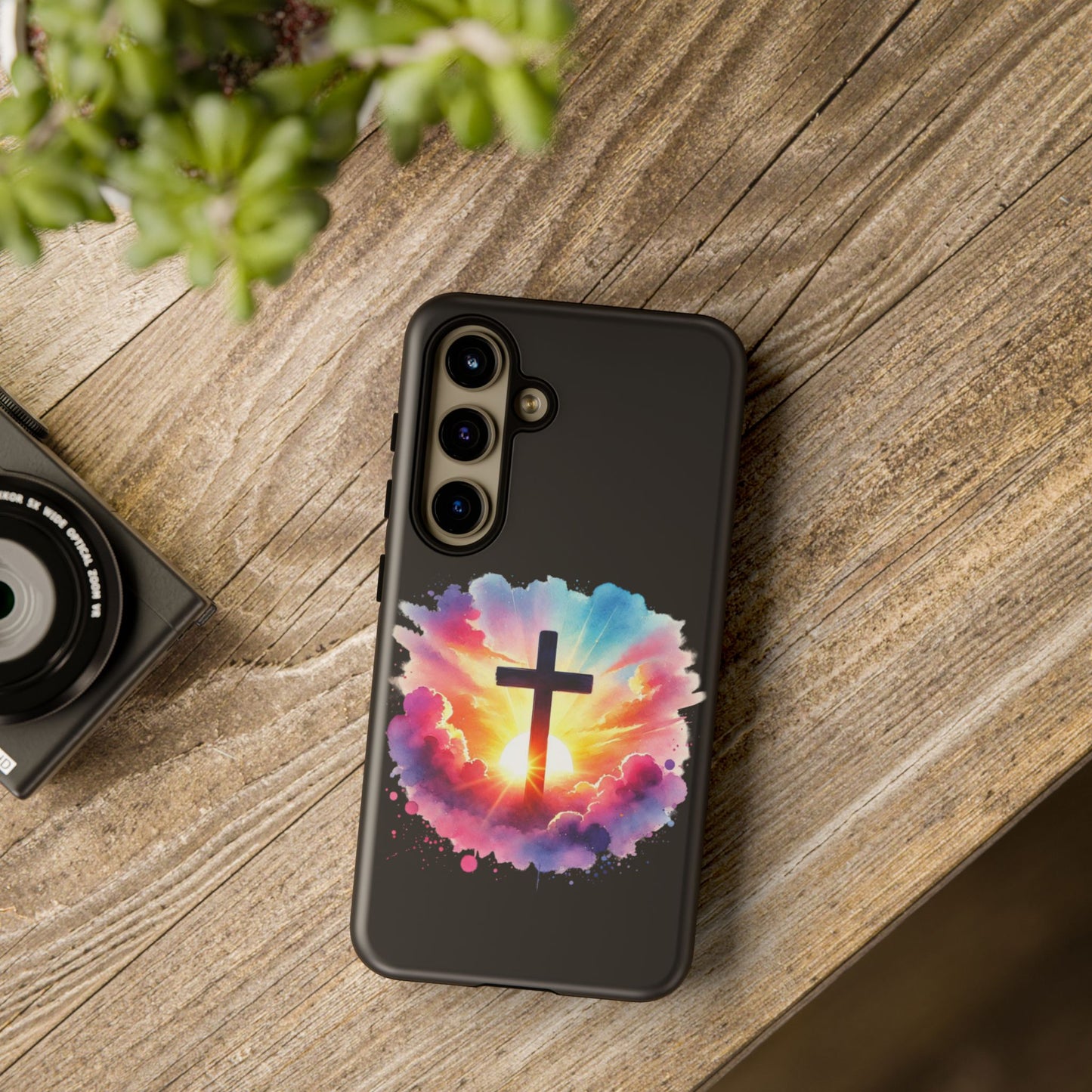 Samsung Case Inspirational Cross Phone Case Christian Phone Case Easter Samsung Case Cross Samsung Case Faith Phone Case