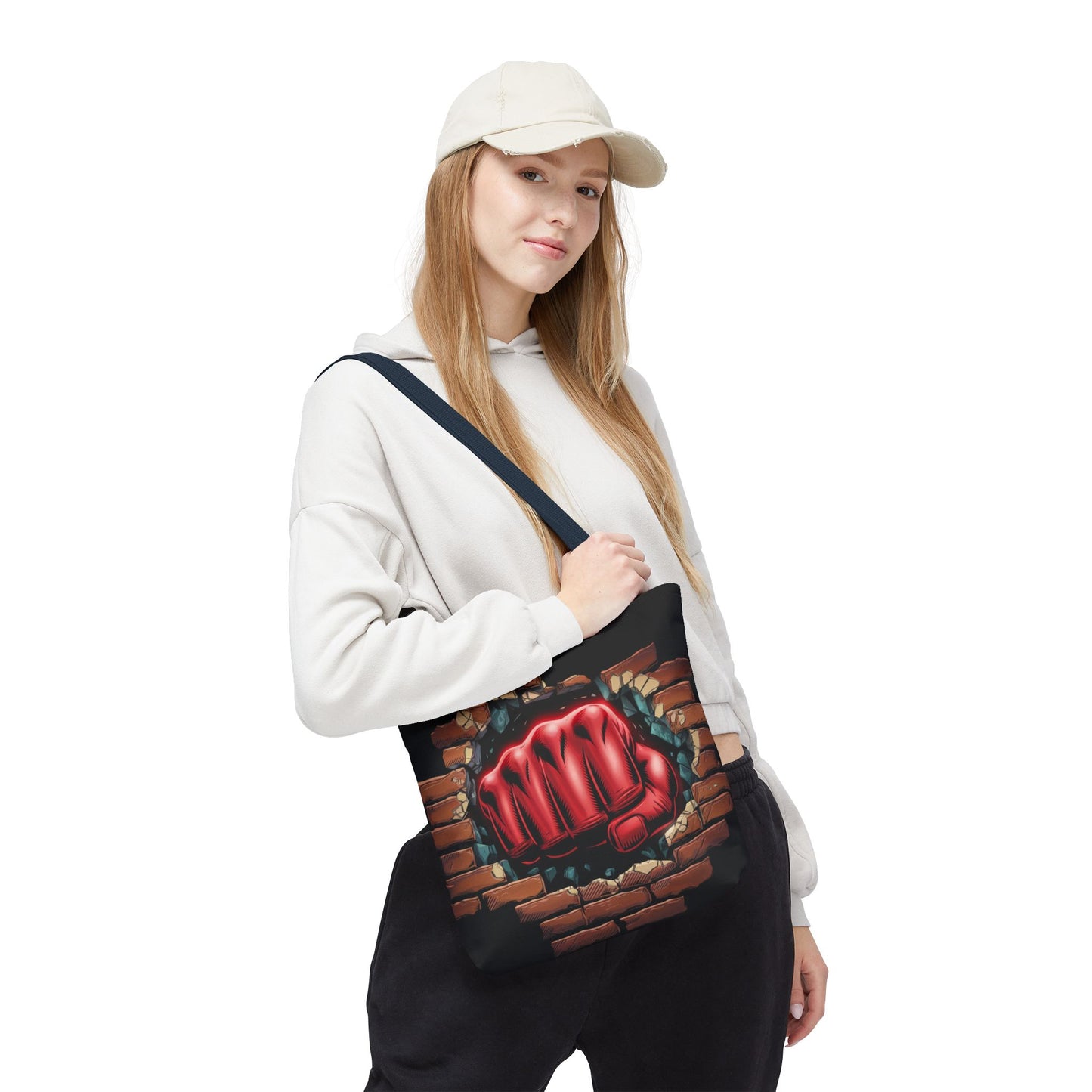Red Fist Tote Bag