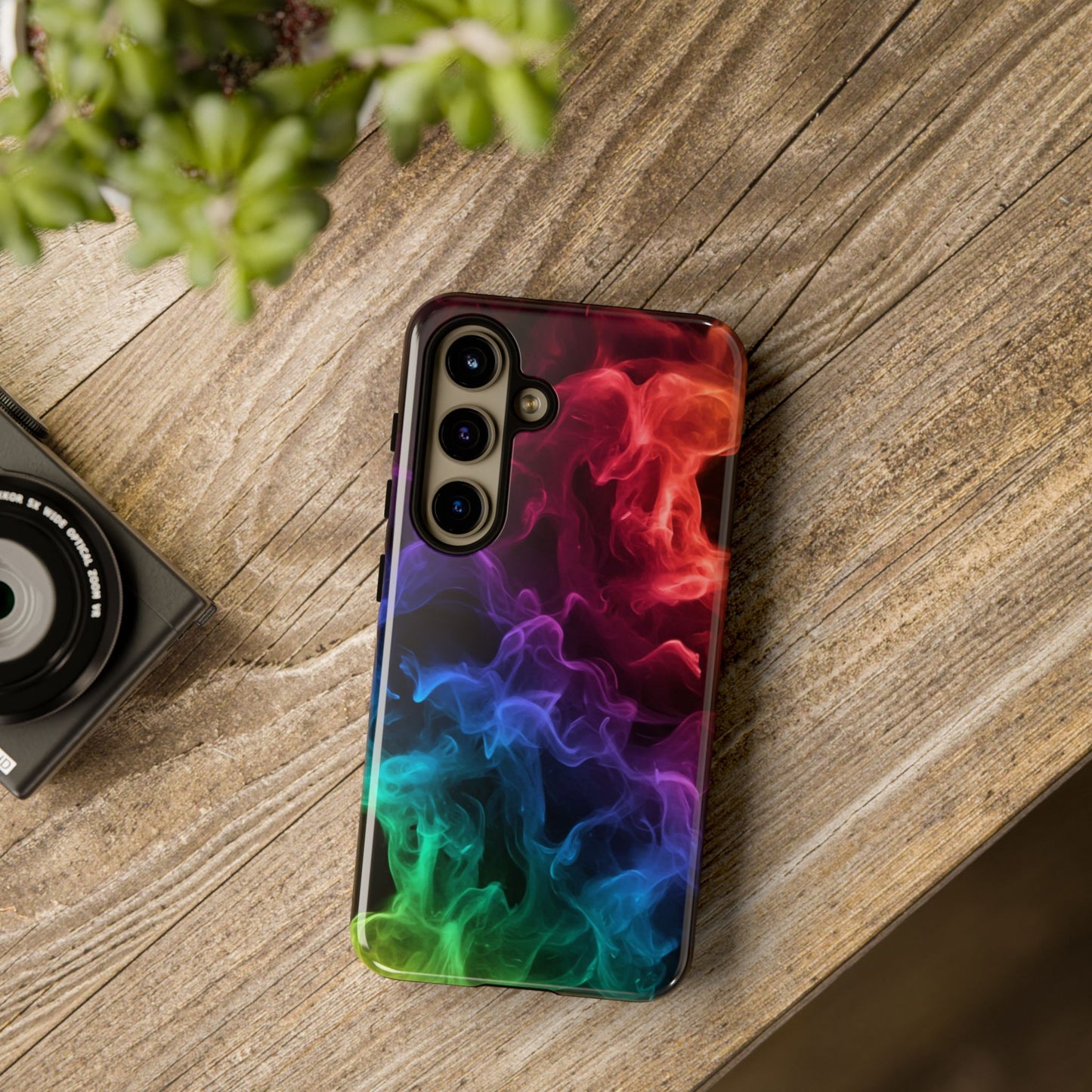 Samsung Tough Case - Colorful Smoke Design