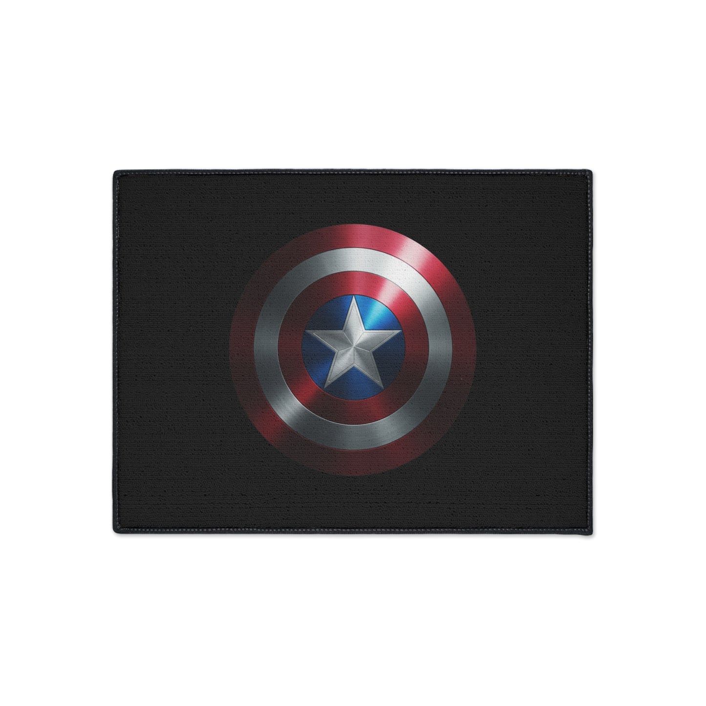 Floor Mat - Captain America Shield Design