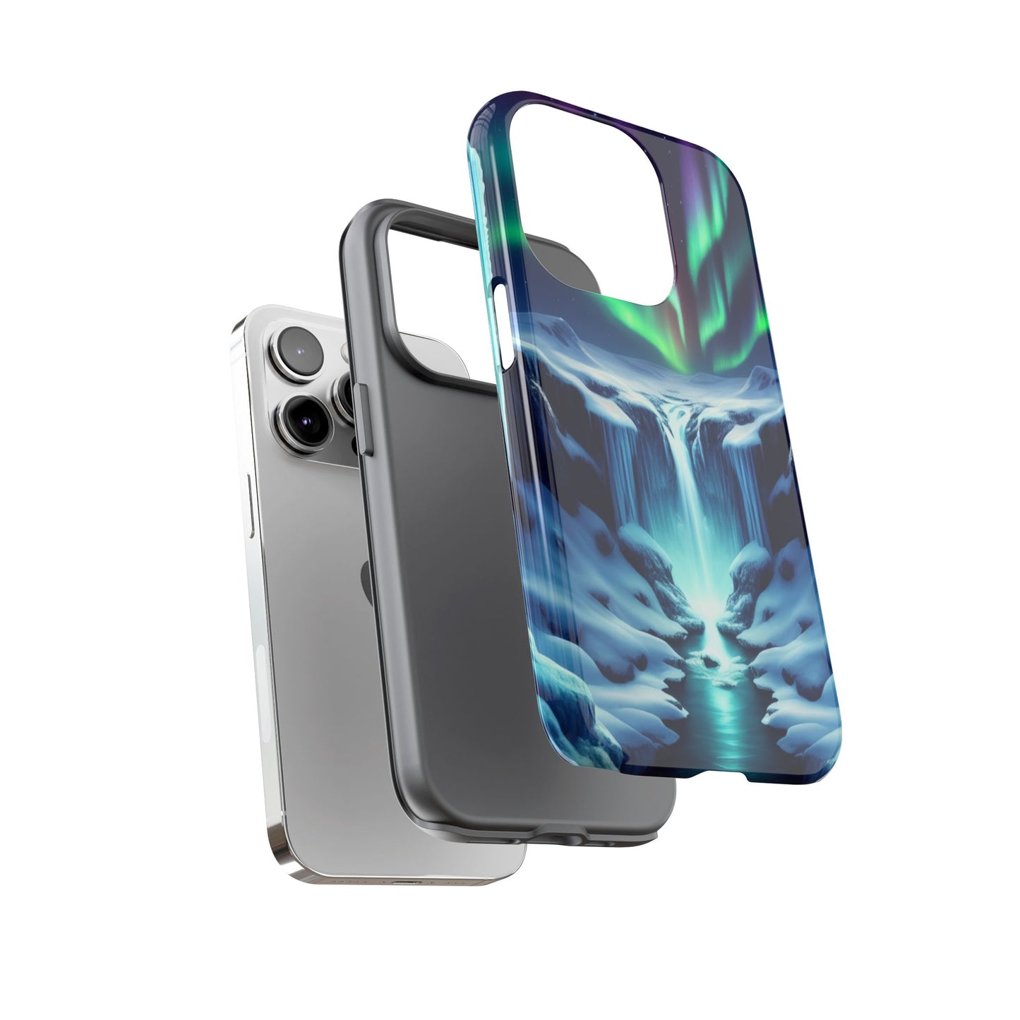 iPhone Case - Icy Landscape Surreal Illustration