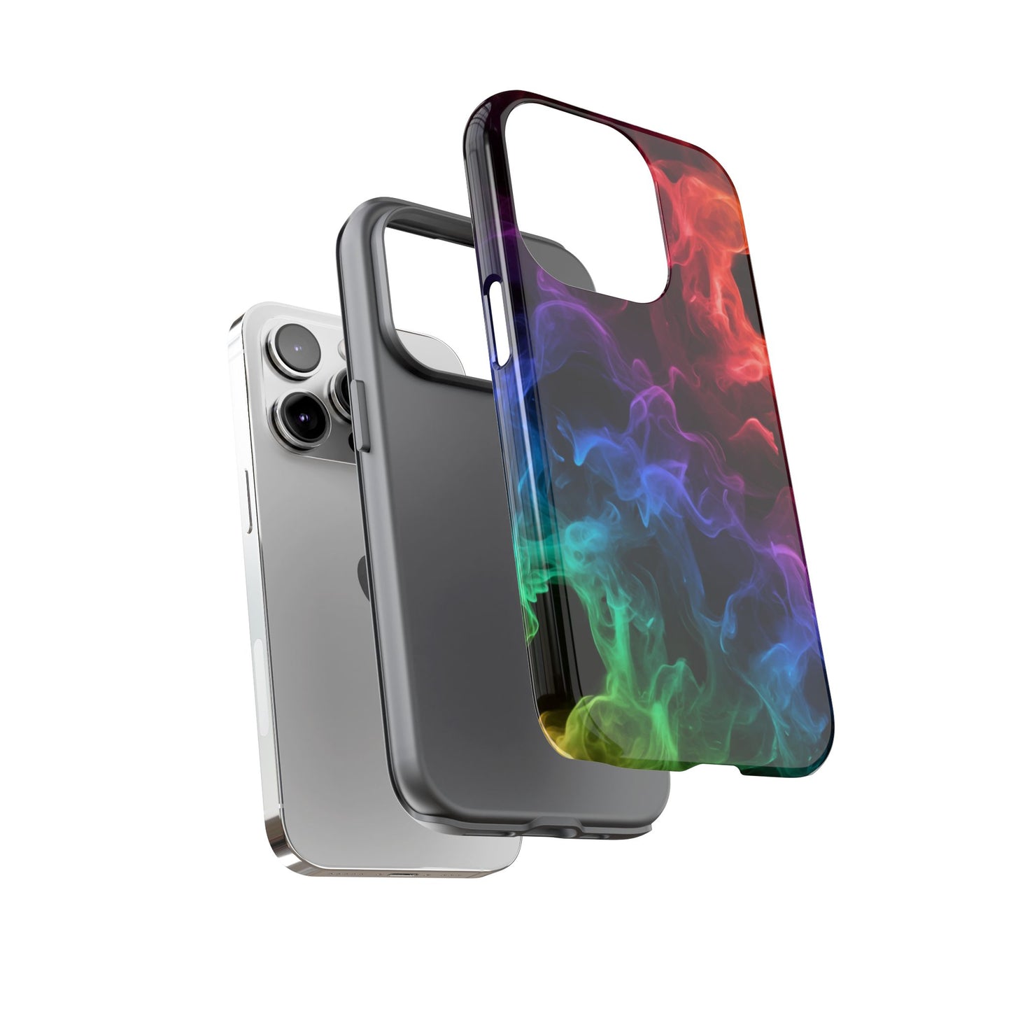 Colorful Smoke iPhone Case