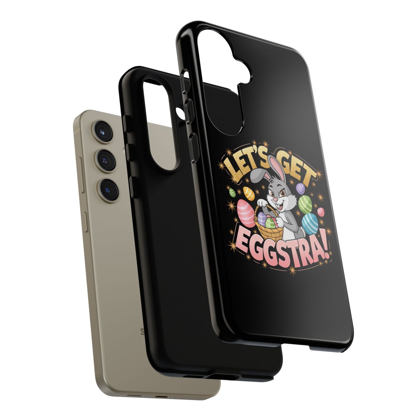 Samsung Phone Case Easter Bunny Let's Get Eggstra Samsung Case