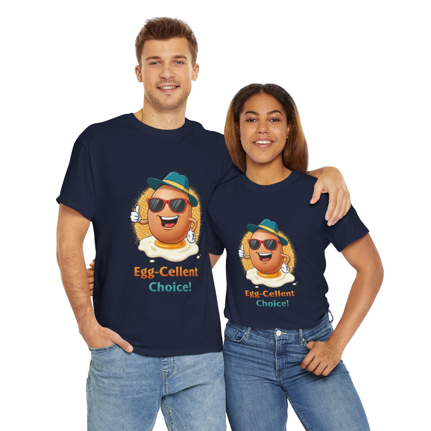 Funny Egg Shirt | Egg-Cellent Choice T-Shirt | Pun Food Tee | Breakfast Lover Gift | Cool Cartoon Egg Shirt | Dad Joke Shirt