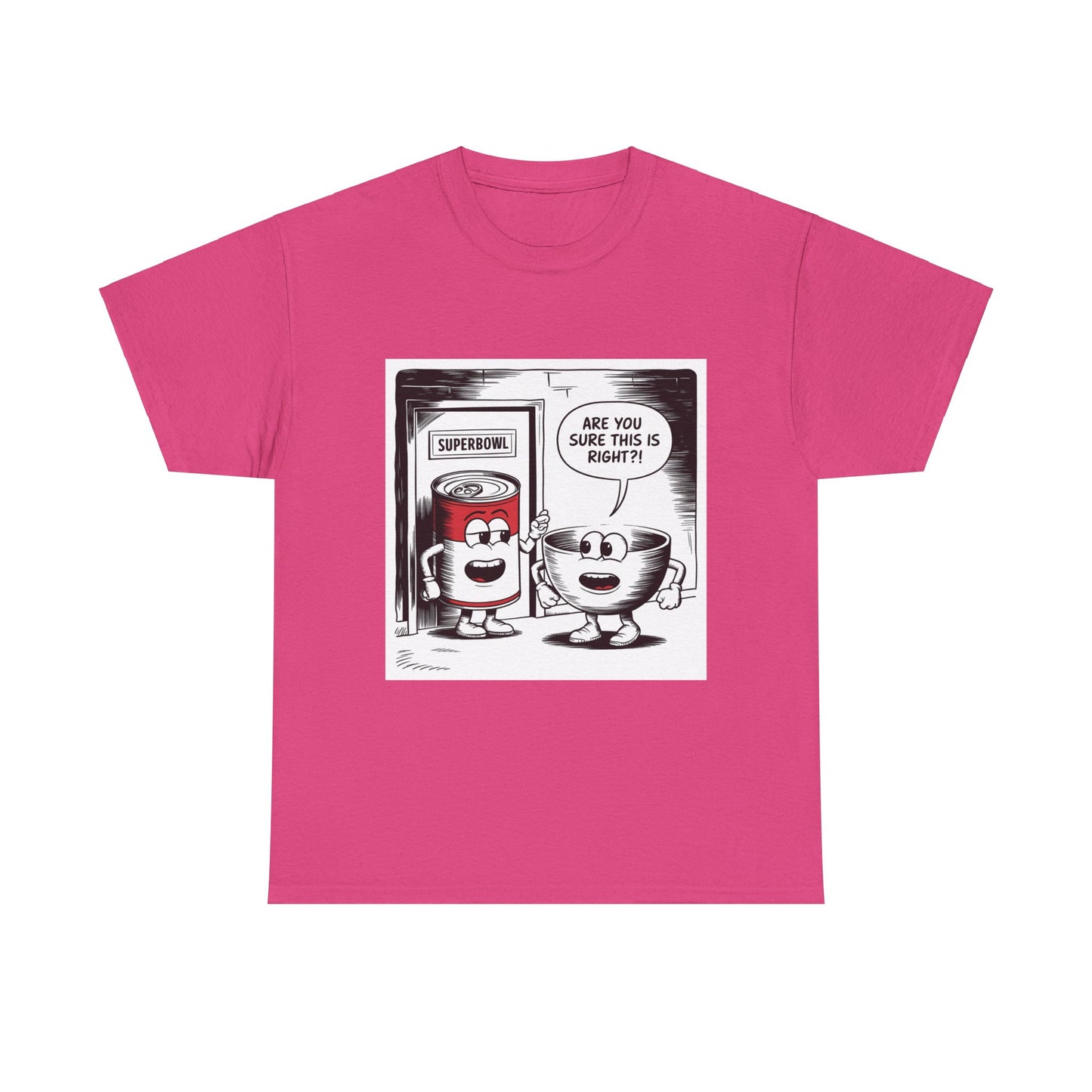 Comic Unisex Tee - Superbowl Design