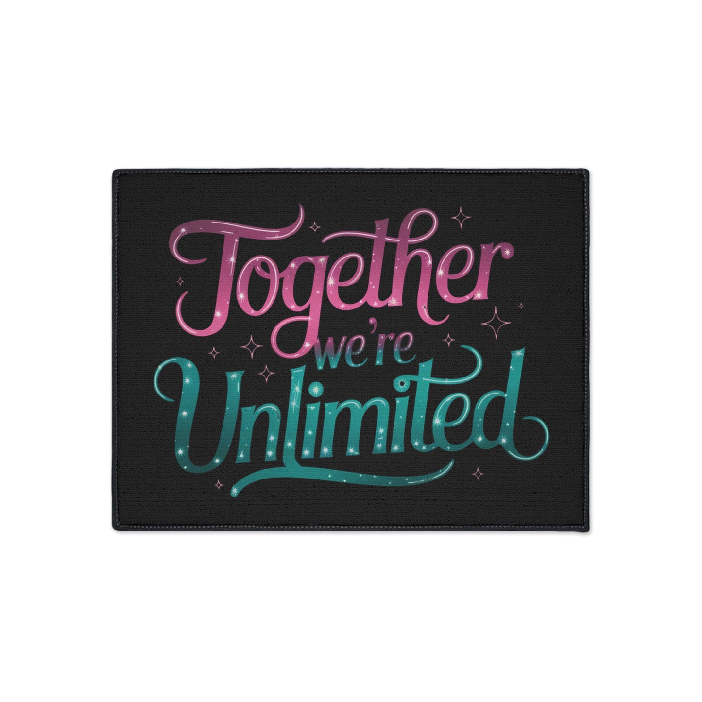 Floor Mat with Musical Quote Welcome Mat Door Mat Musical Home Decor