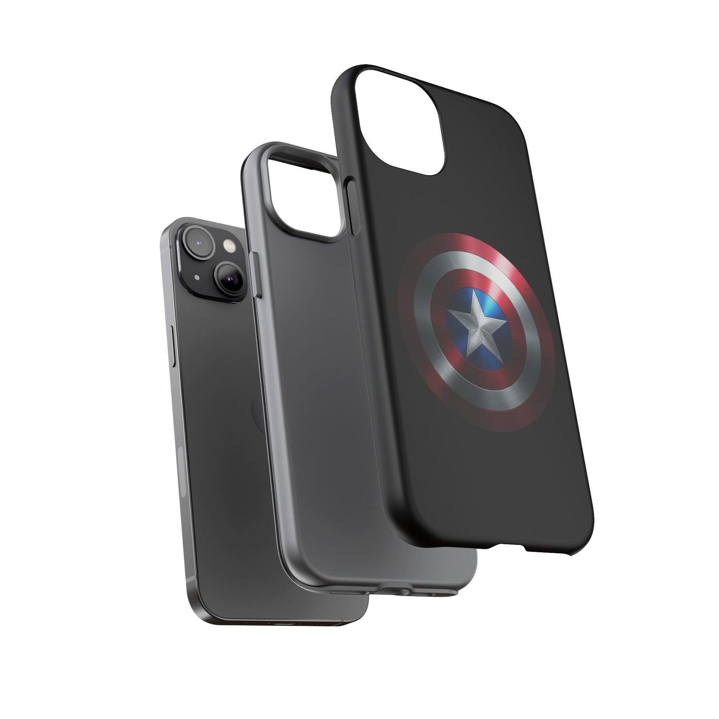 iPhone Case - Captain America Shield Design
